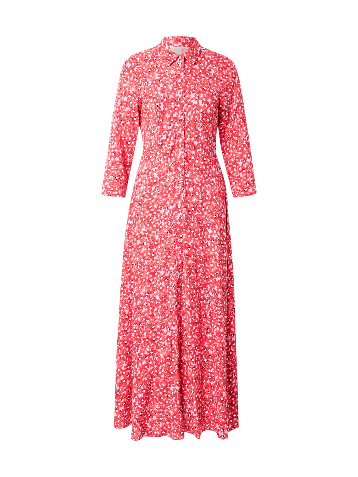 YAS Rochie tip bluză YASSAVANNA  mov orhidee / roșu / negru / alb