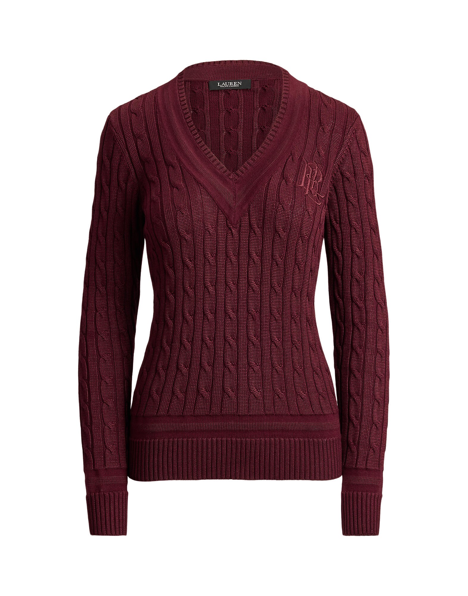 Lauren Ralph Lauren Pulover MEREN roșu bordeaux