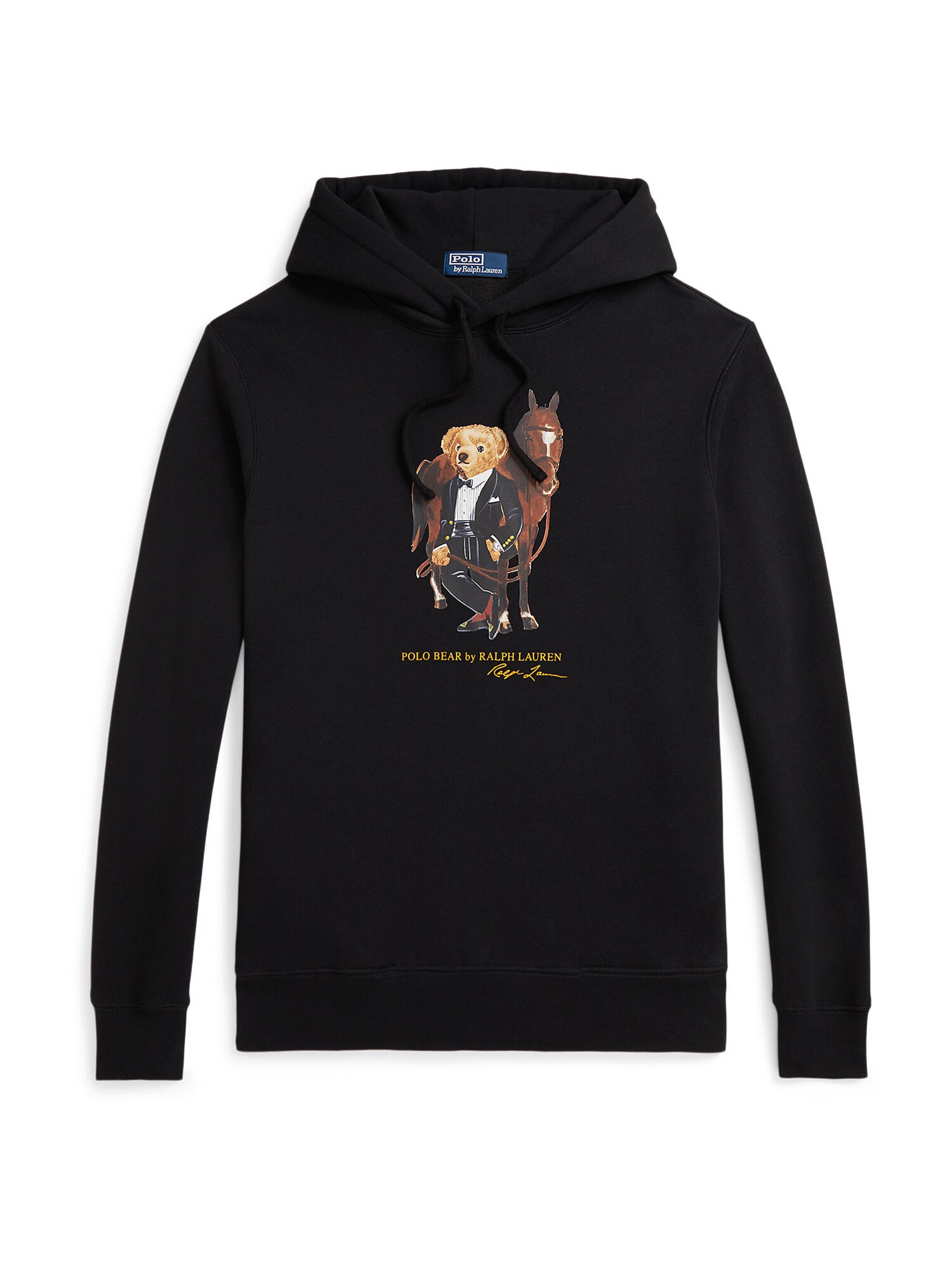 Polo Ralph Lauren Bluză de molton  castaniu / galben / negru / alb