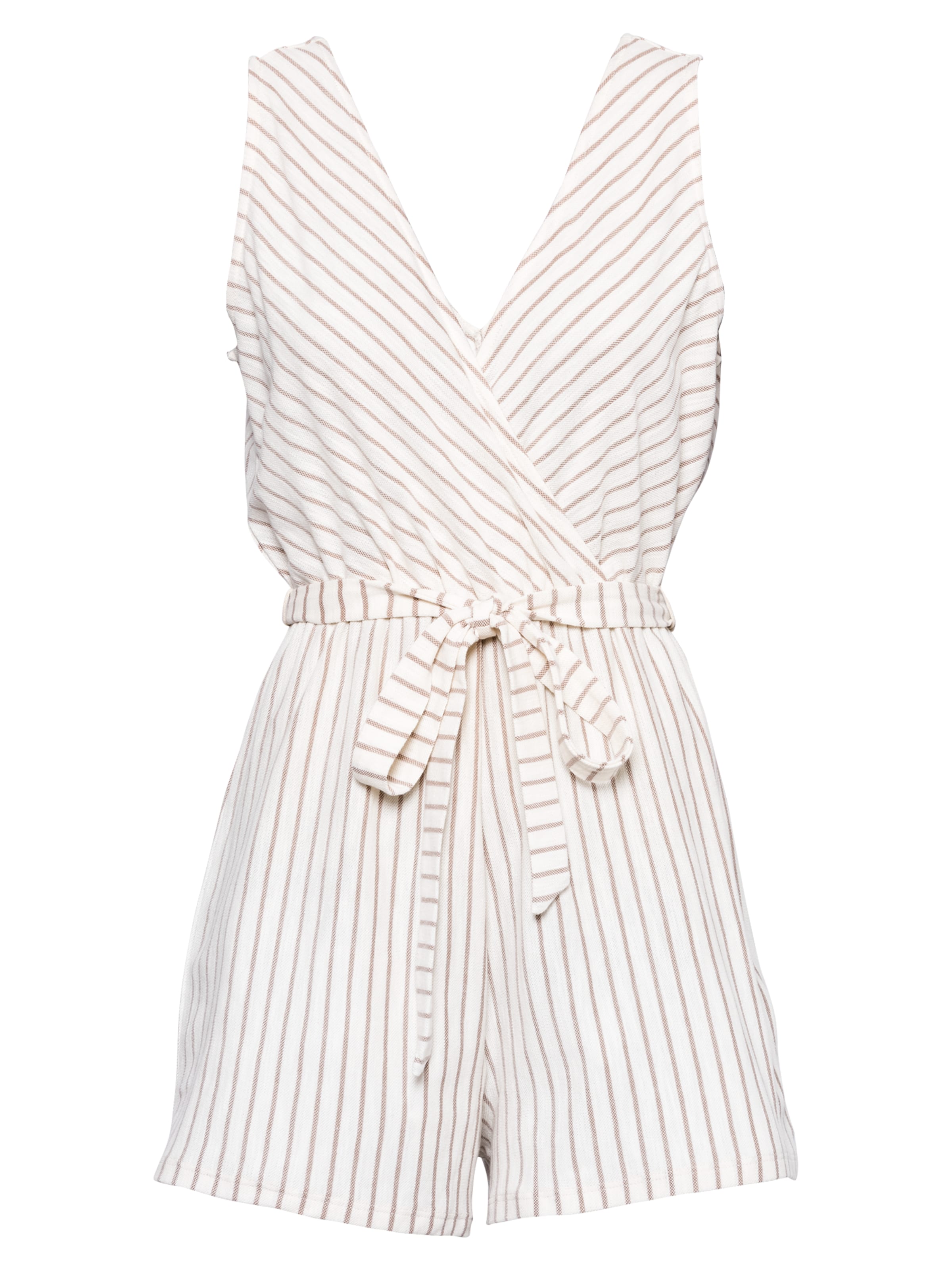 ABOUT YOU Kombinezon 'Hanne' smeđa / bijela