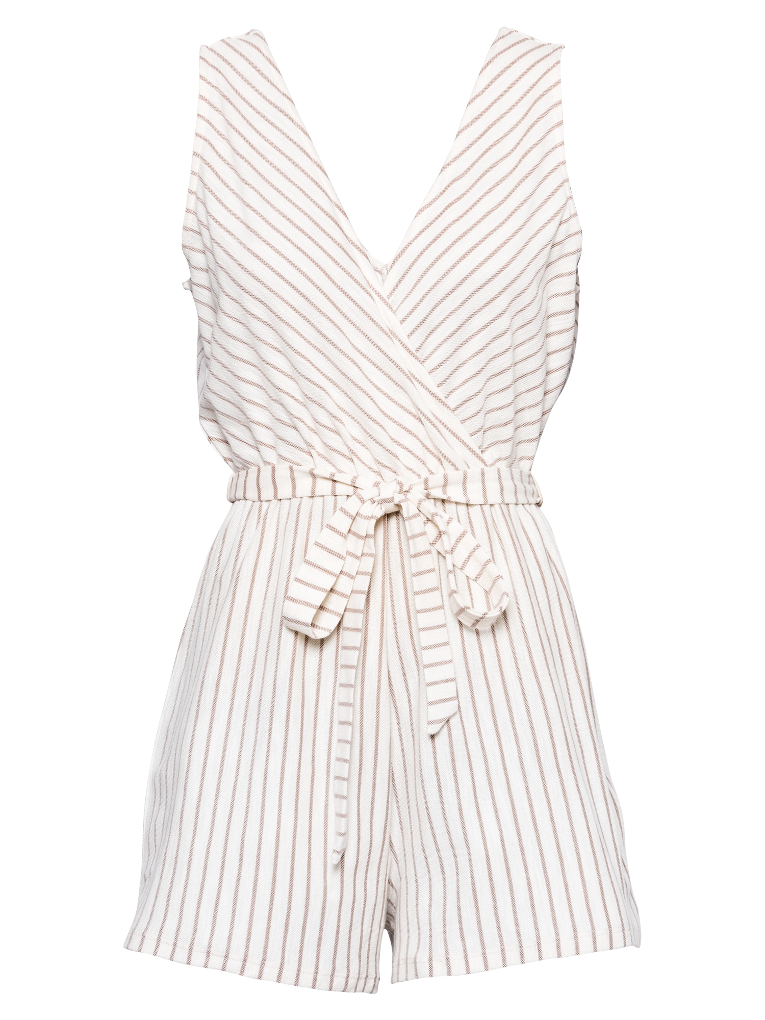 ABOUT YOU Kombinezon 'Hanne' smeđa / bijela