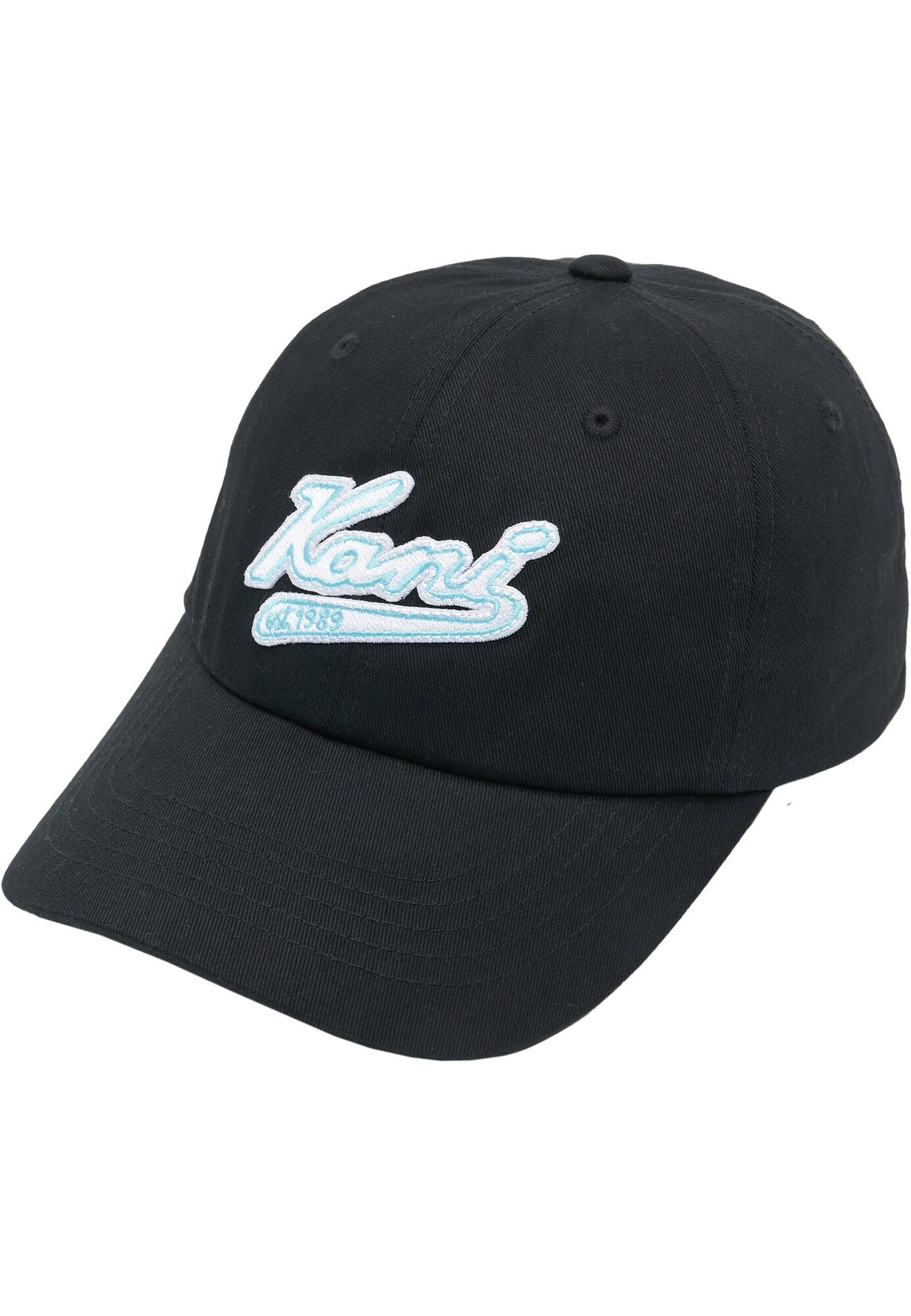 Karl Kani Șapcă Varsity  albastru aqua / negru / alb