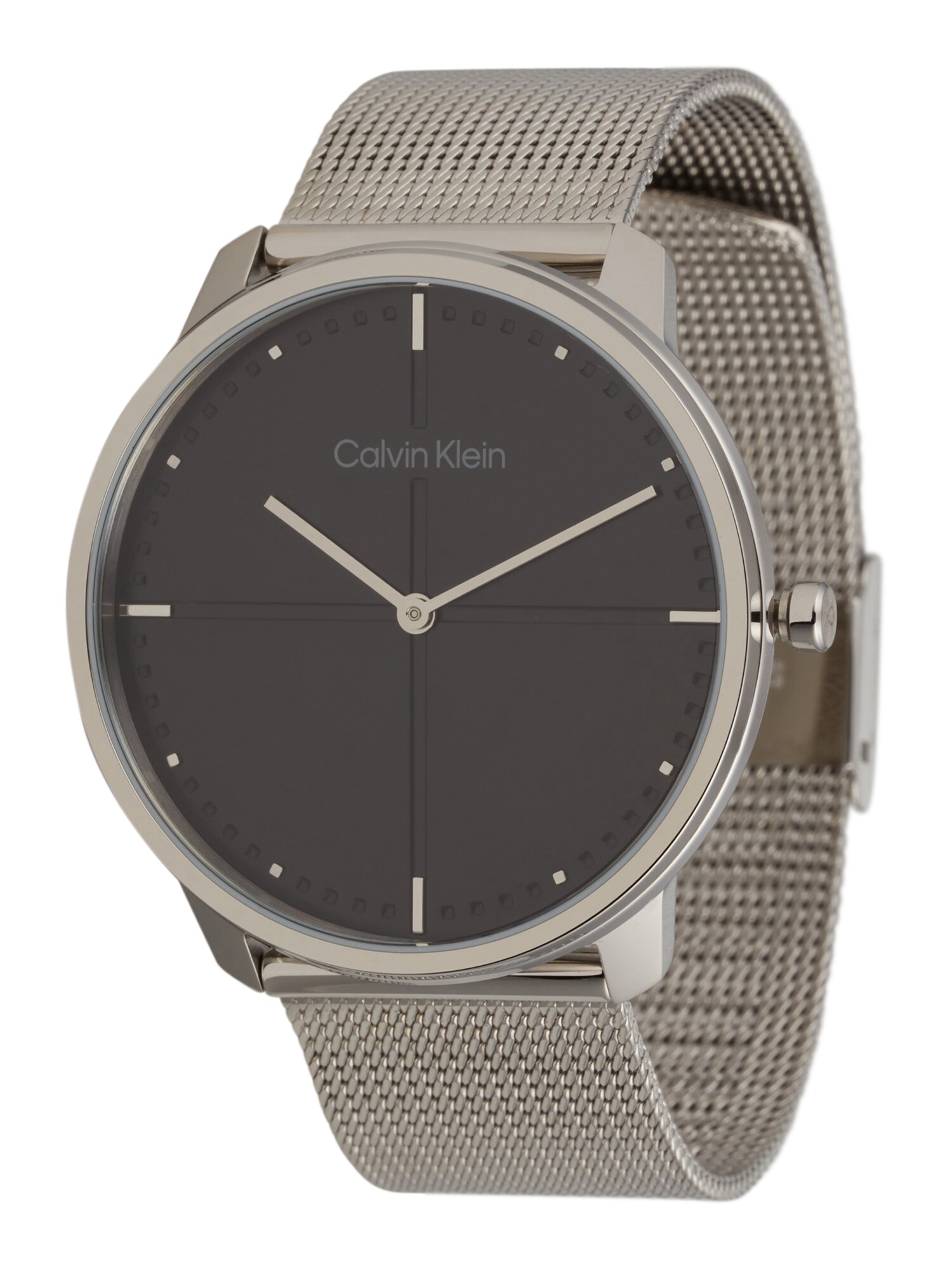 Calvin Klein Analoginis (įprasto dizaino) laikrodis juoda / sidabrinė