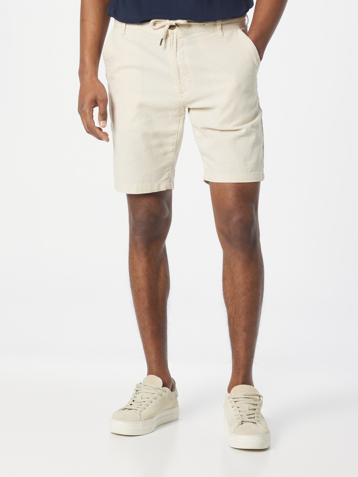 INDICODE JEANS Chino nadrág 'Caro'  elefántcsont termék 2. képe
