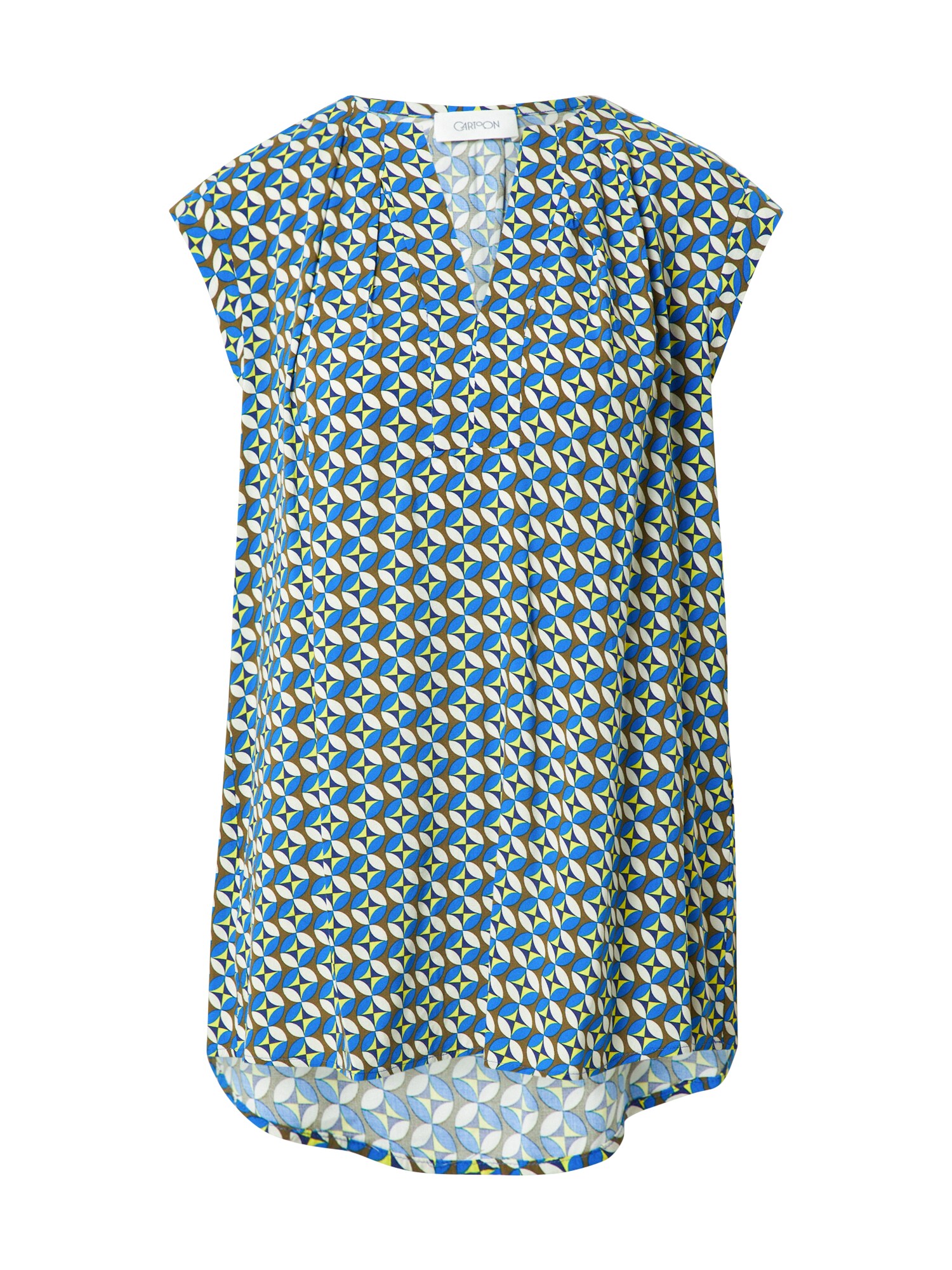 Cartoon Bluza  plava / žuta / siva / kaki