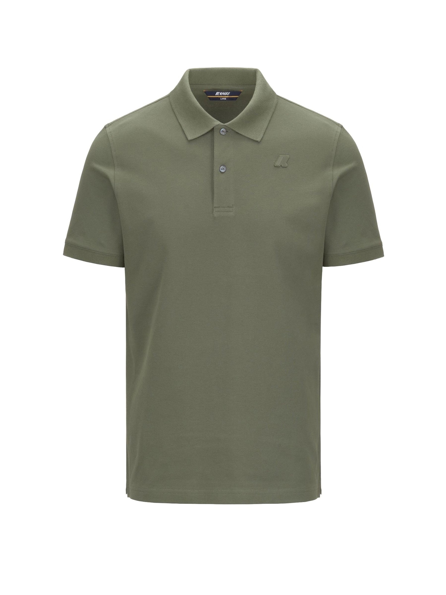 K-Way Camiseta 'K-WAY AMEDEE PIQUE SLIM T-Shirt e Polo' verde oscuro