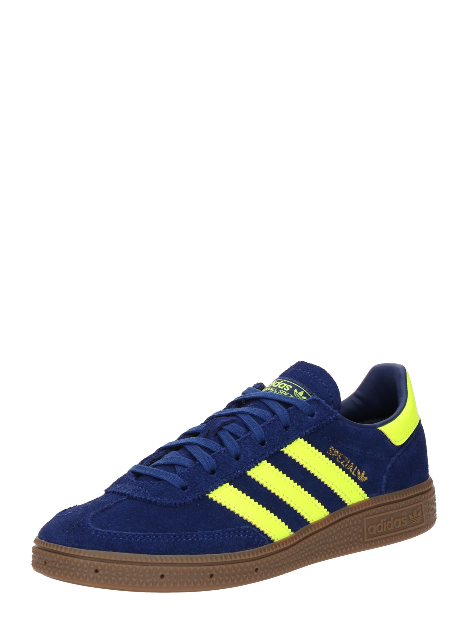ADIDAS ORIGINALS Sneaker HANDBALL SPEZIAL  bleumarin / galben neon