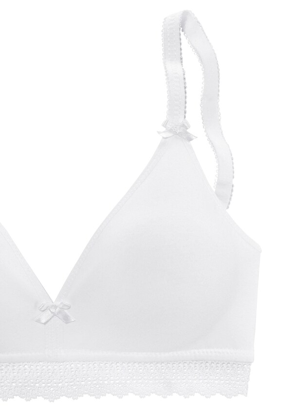PETITE FLEUR, Melltartó, fehér, 3 kép a 4 közül