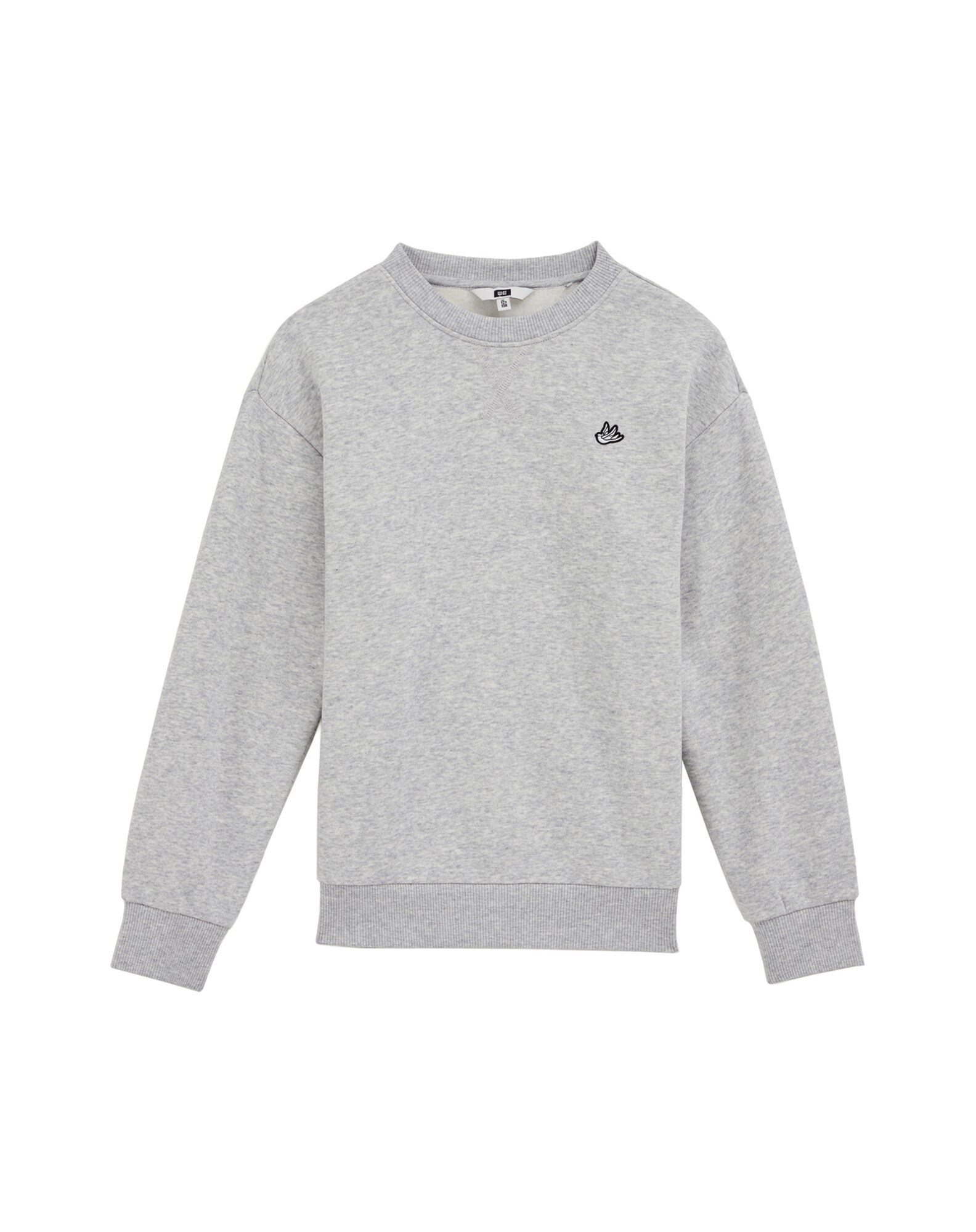 WE Fashion Bluză de molton  gri deschis