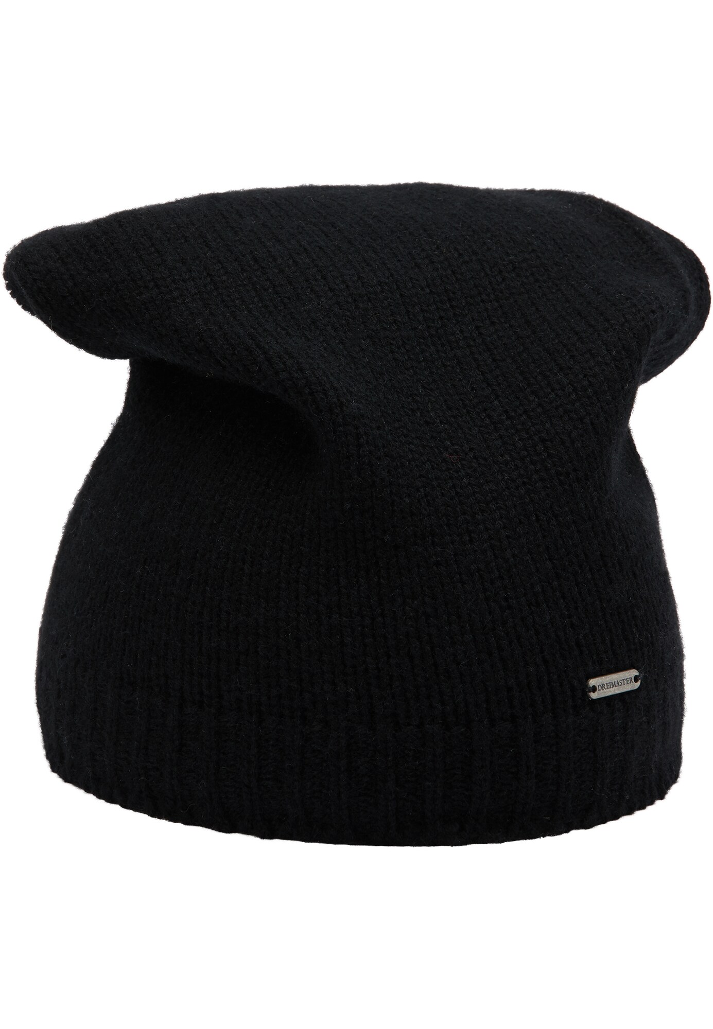DreiMaster Klassik Megzta kepurė  juoda