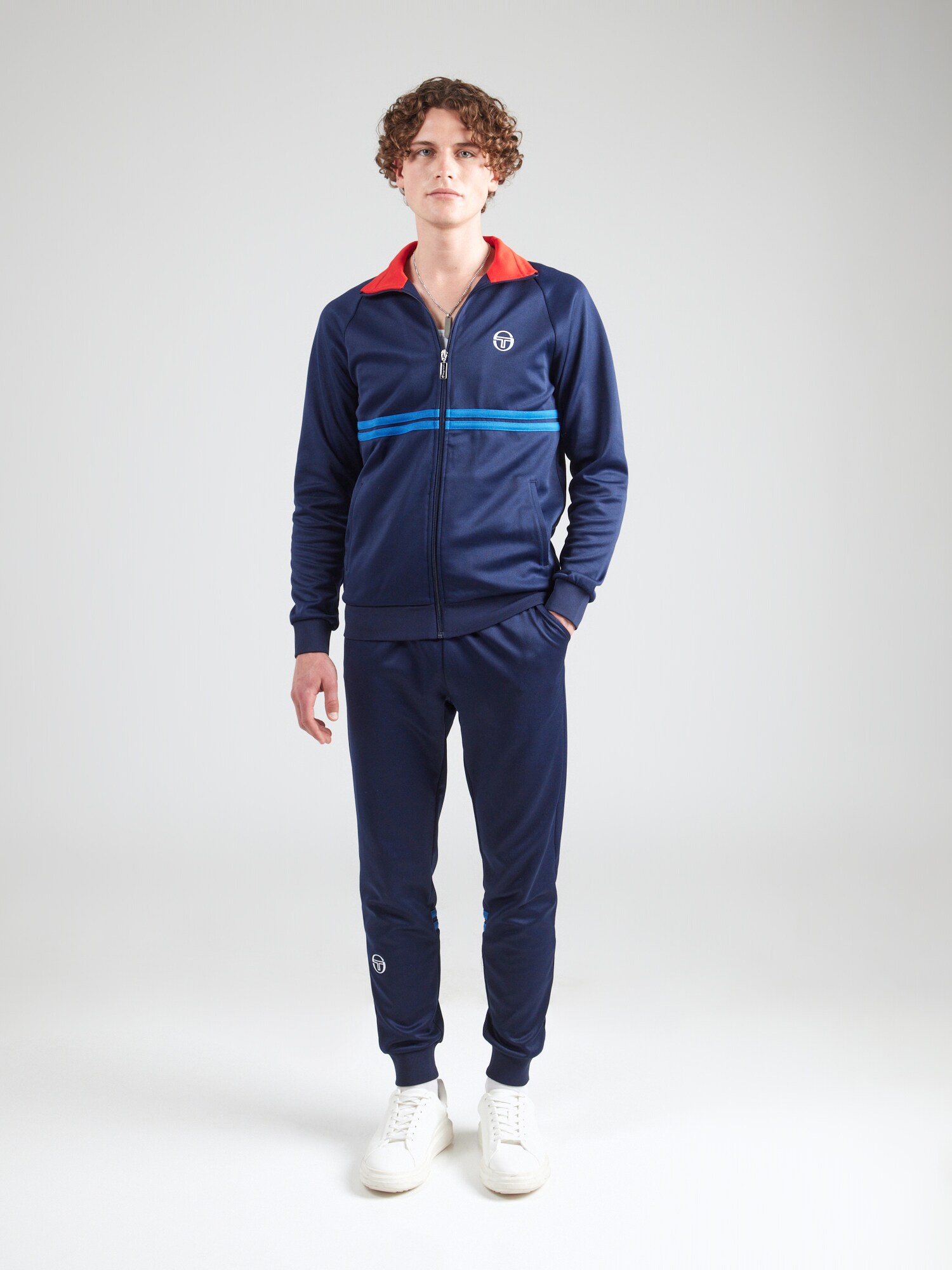 Sergio Tacchini Tréningruha 'DALLAS'  kék / tengerészkék / narancs termék 2. képe