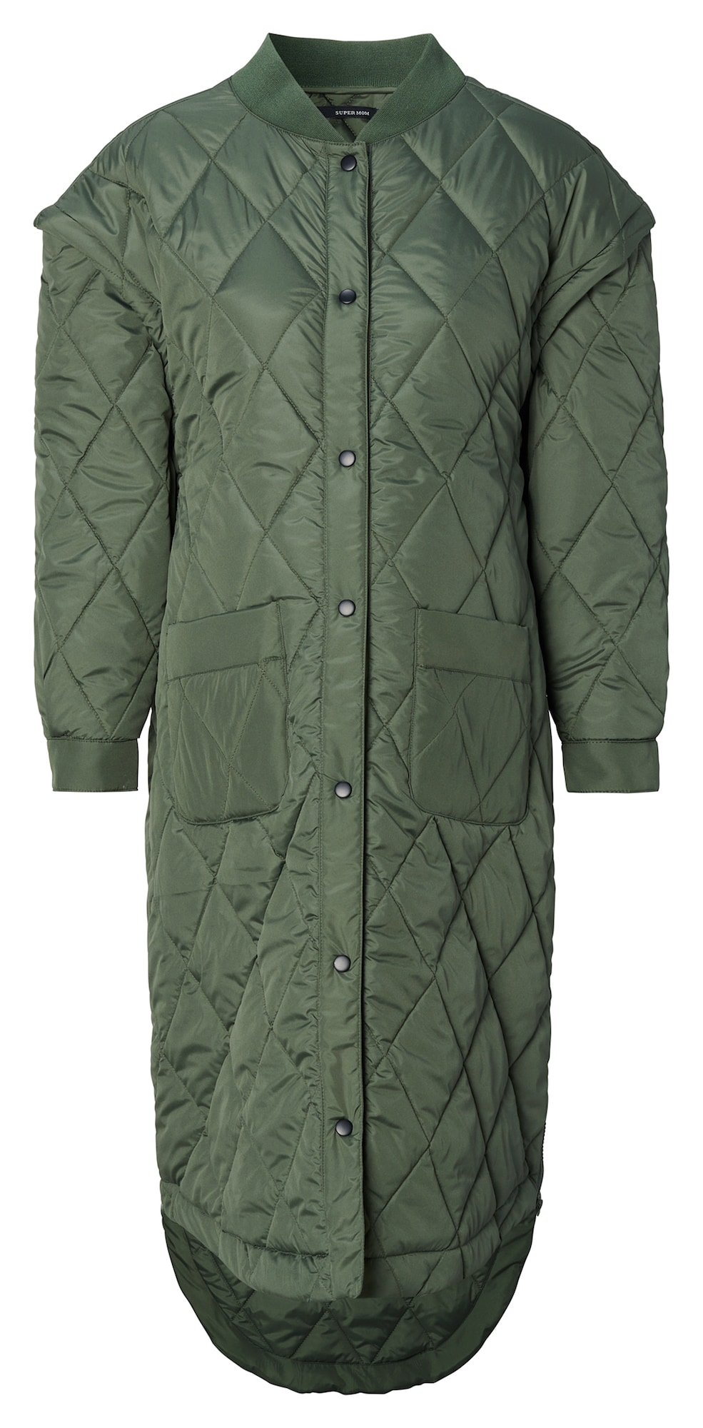 Supermom Demisezoninis paltas 'Box' žolės žalia