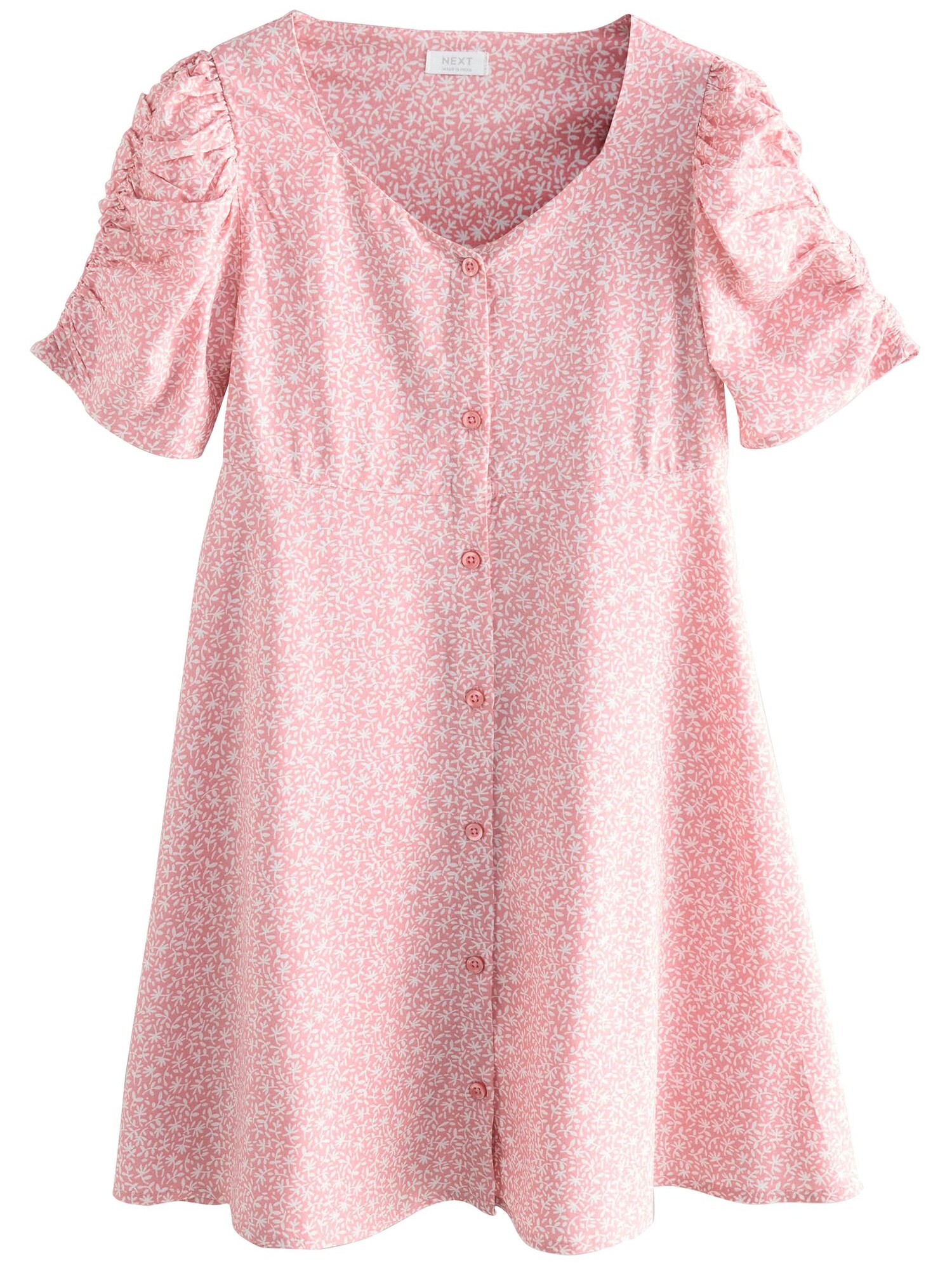 Next Rochie  roz / alb