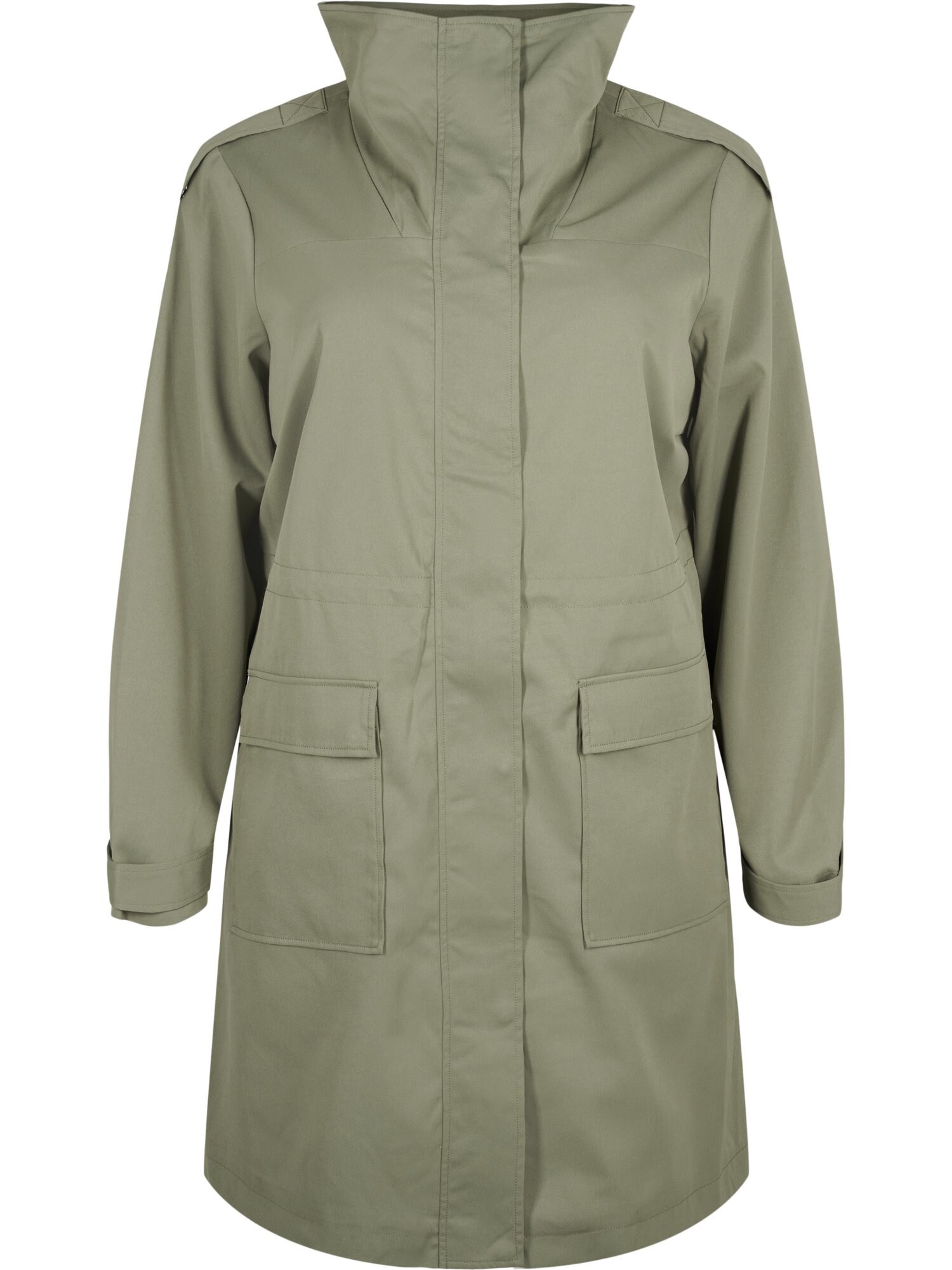 Zizzi Parka de primăvară-toamnă  verde