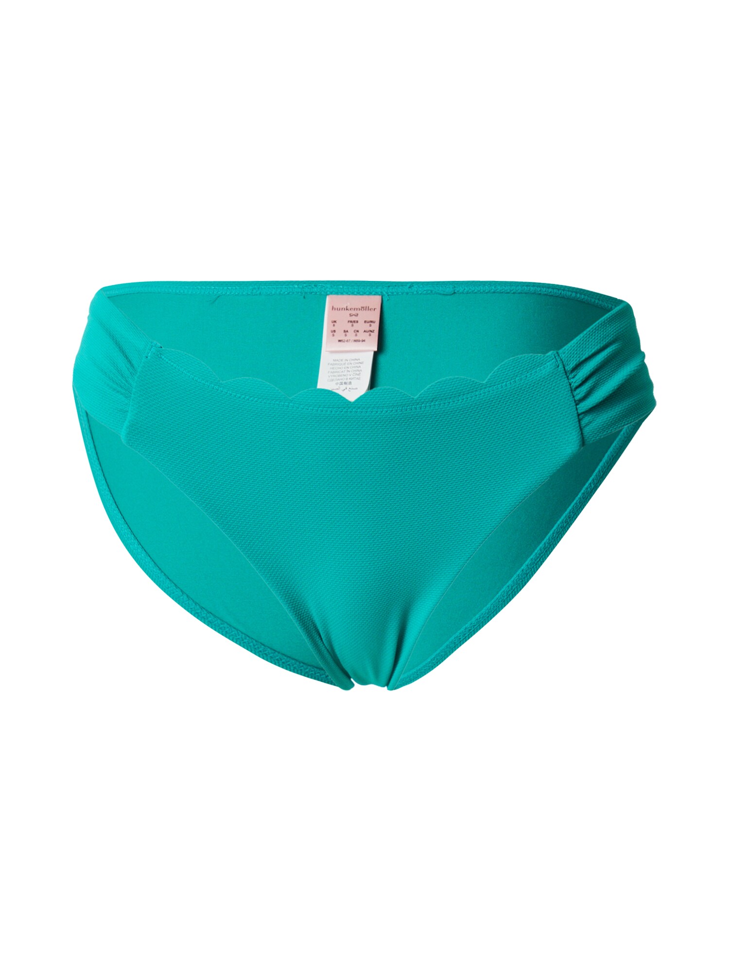 Hunkemöller Slip costum de baie Scallop  verde jad