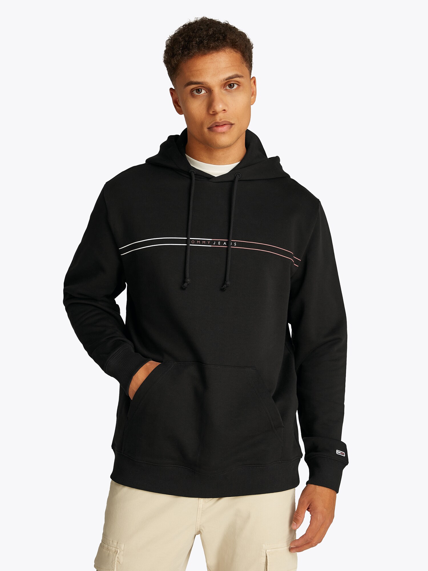 Tommy Jeans Tréning póló  piros / fekete / fehér termék 2. képe