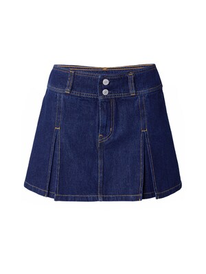 LEVI'S ® Falda 'Inverted Pleat Mini'  navy