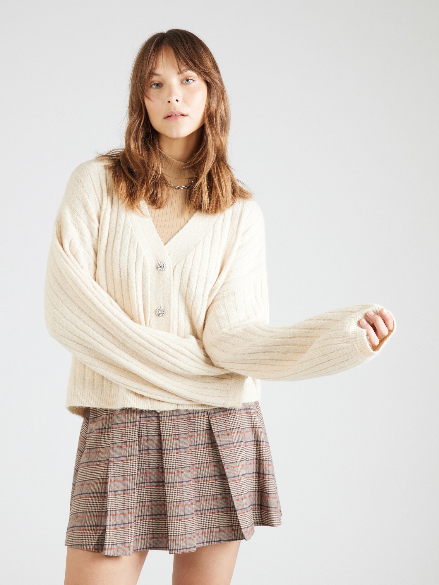 VERO MODA Kardigán 'VMELYA'  krém termék 2. képe