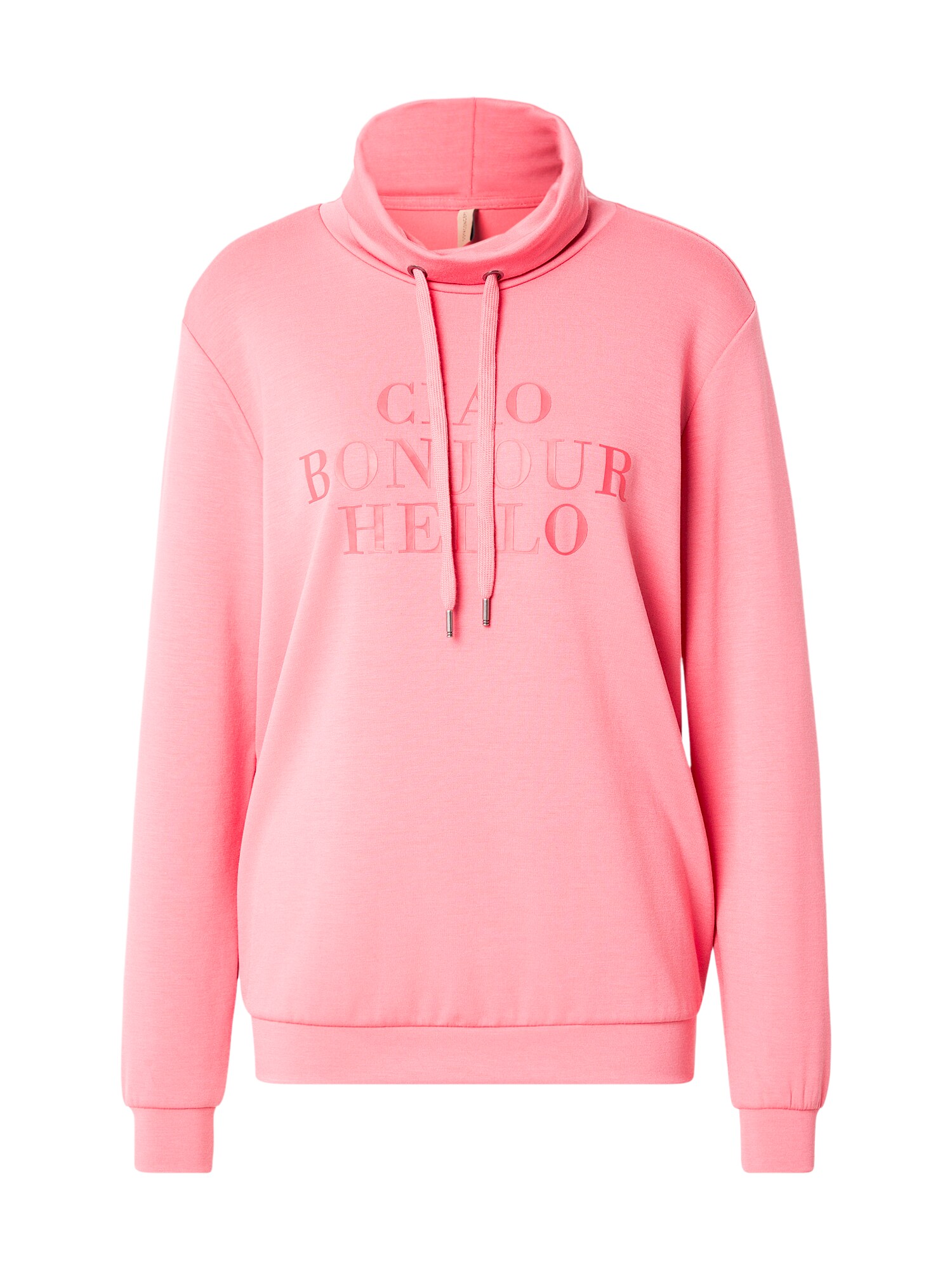Soyaconcept Bluză de molton BANU 278  roz pitaya / roz zmeură