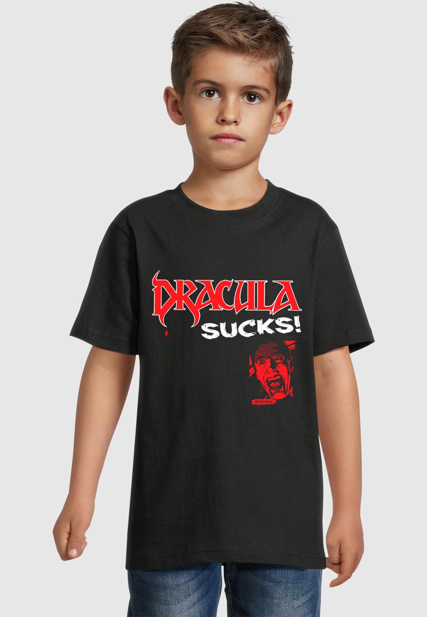 Thumbnail - Merchcode T-Shirt Horrorline - Dracula Sucks