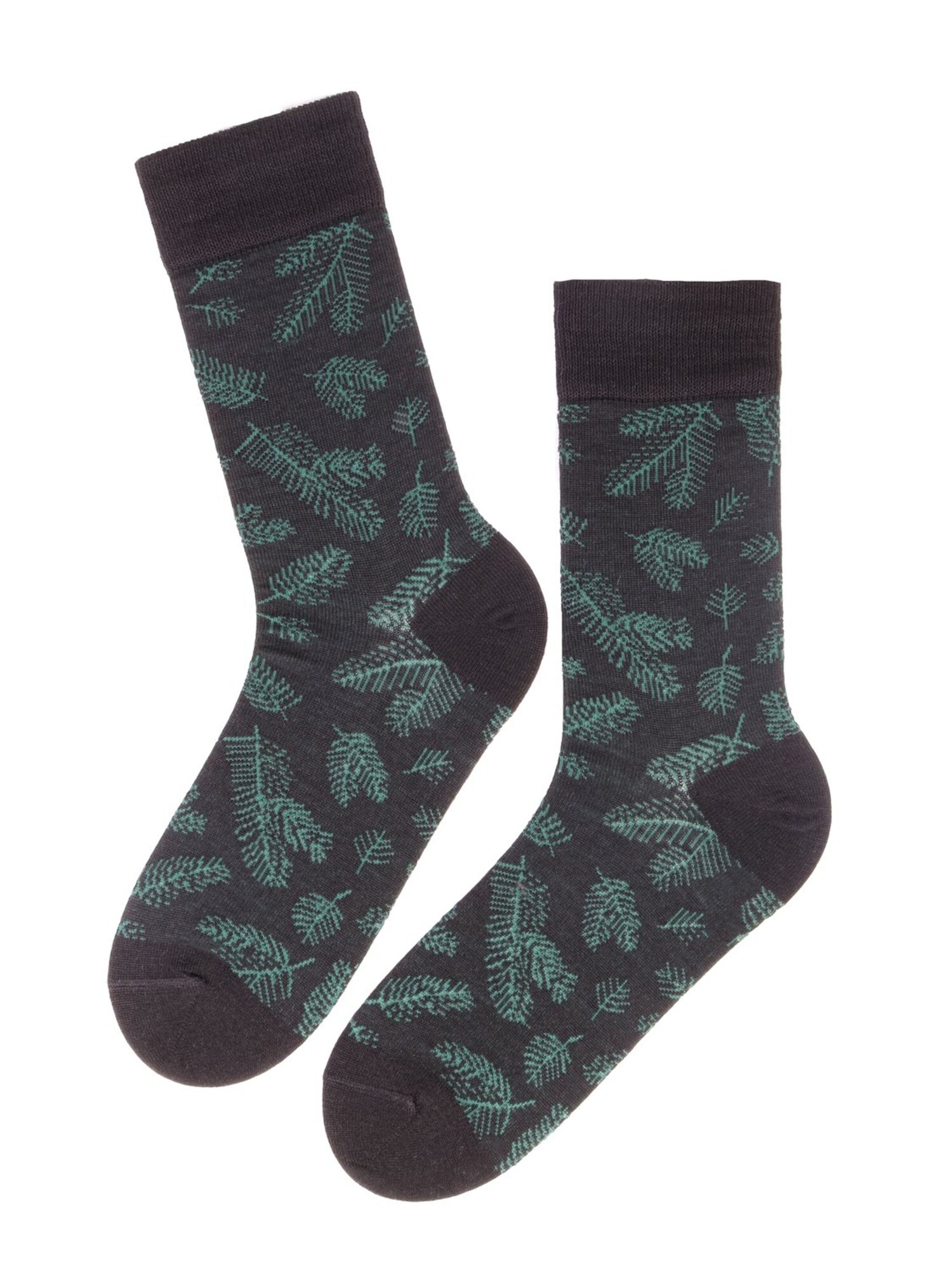 Sokisahtel Čarape 'TREEPEOPLE merino socks' crna