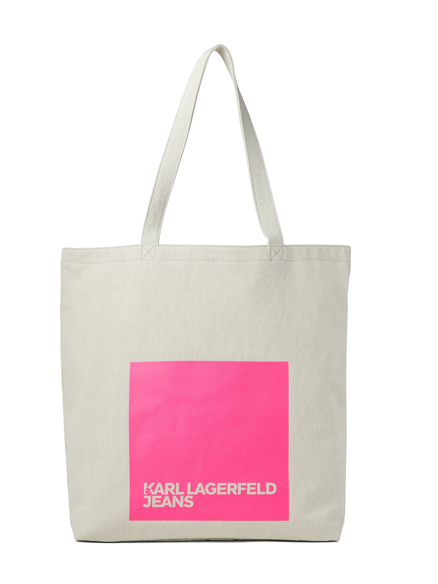 KARL LAGERFELD JEANS Shopper  béžová / eozín