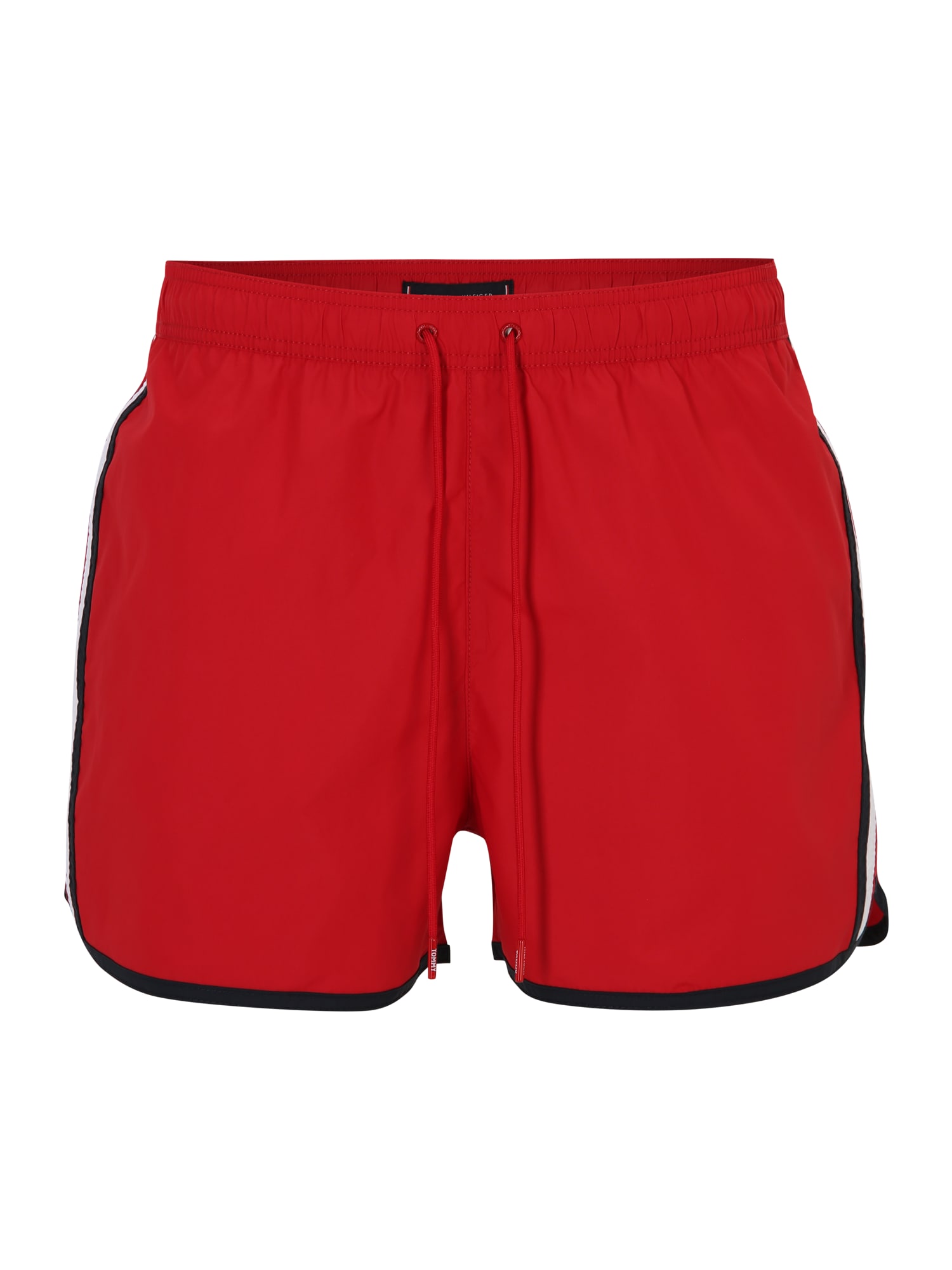Tommy Hilfiger Underwear Kratke kopalne hlače 'RUNNER'  mornarska / rdeča / bela