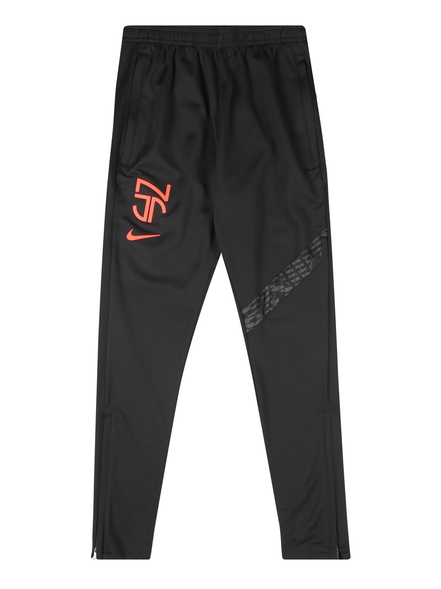 NIKE Sportinės kelnės 'Neymar'  pilka / juoda / oranžinė