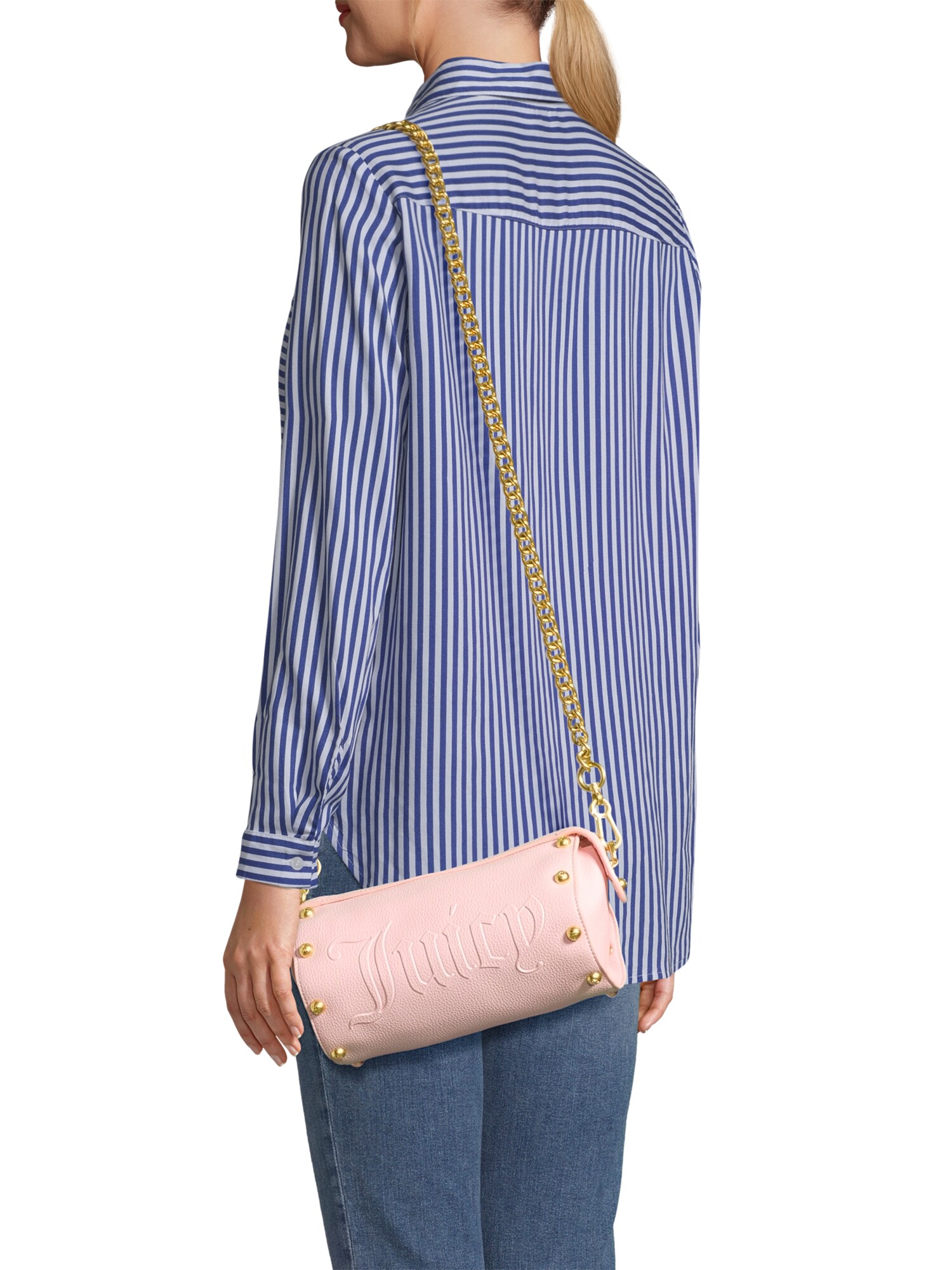 Juicy Couture Taška cez rameno zlatá / ružová (obrázok 5)