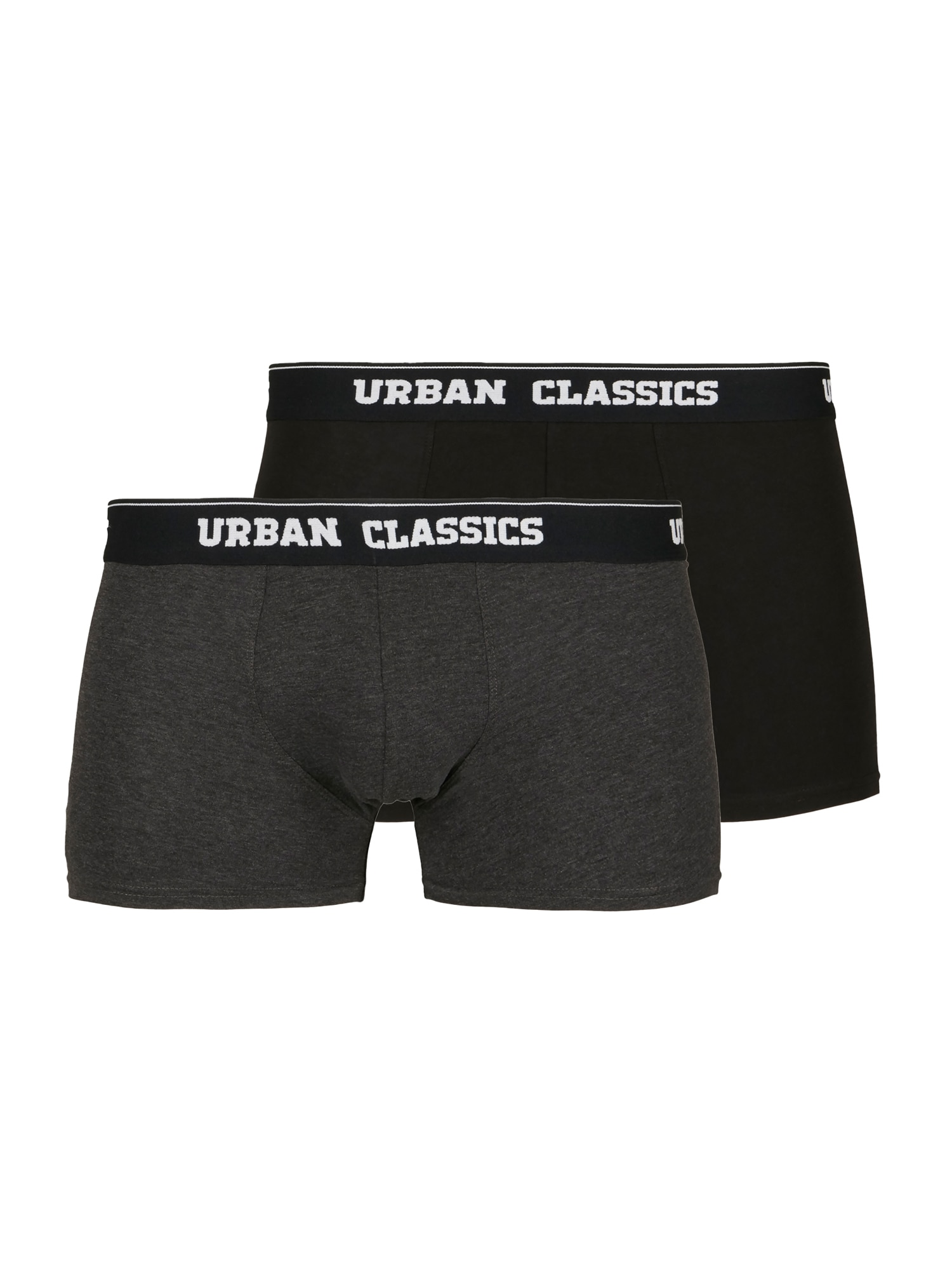 Urban Classics Boxer trumpikės balta / juoda / grafito