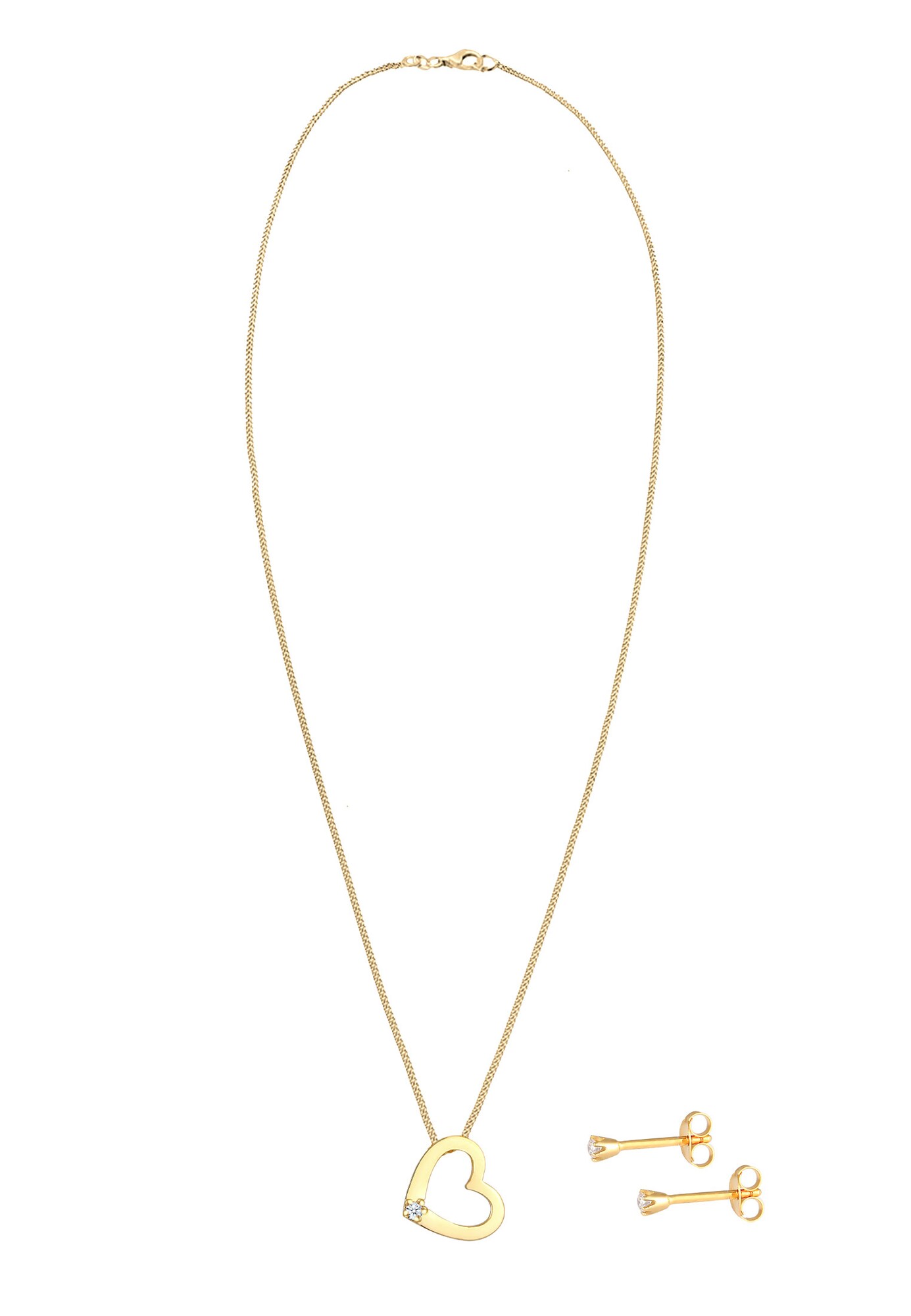 Thumbnail - Elli DIAMONDS Schmuckset Herz