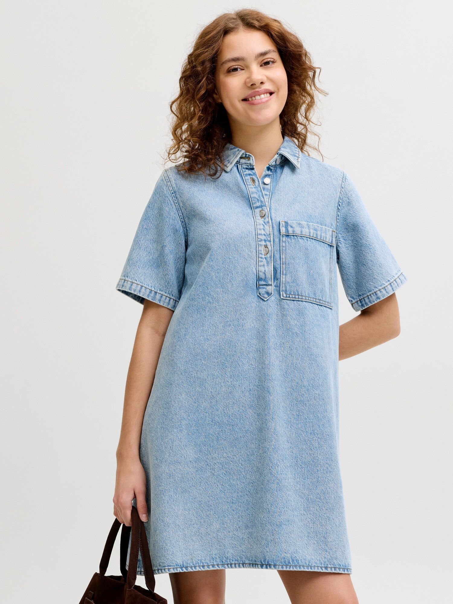 JJXX Šaty 'JXAmara'  modrá denim (obrázok 2)