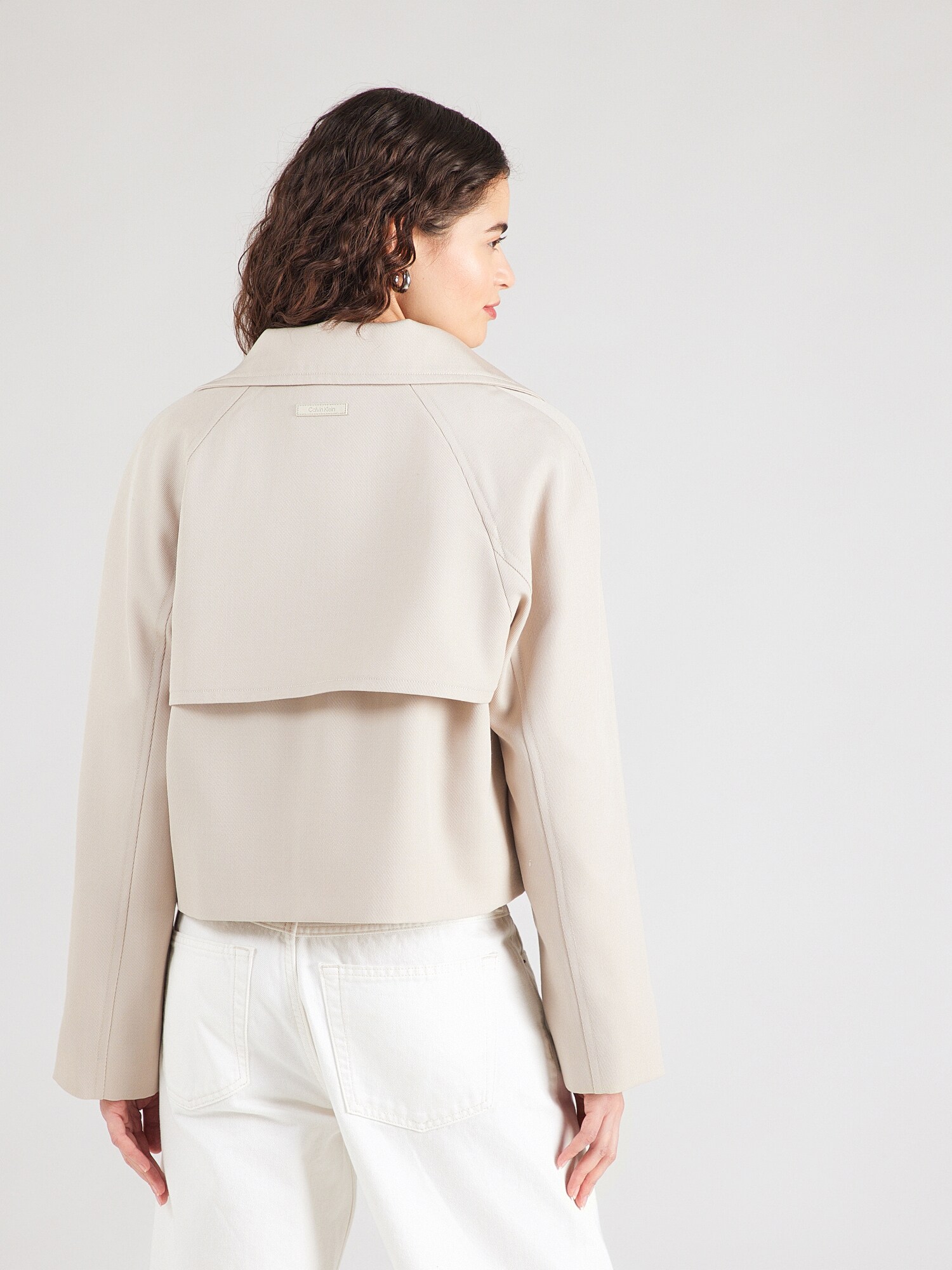 Calvin Klein Chaqueta de entretiempo arena – imagen 3