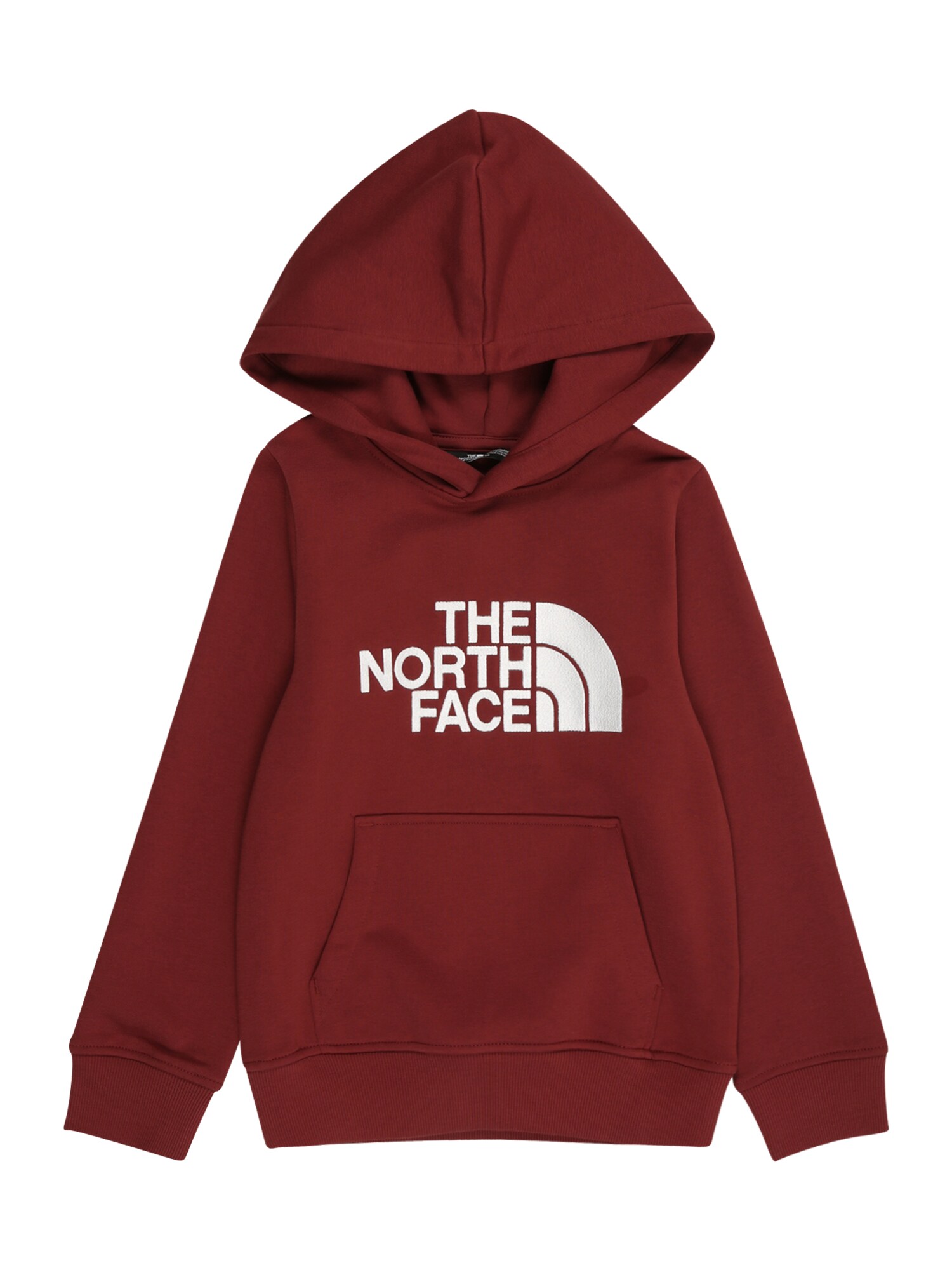 THE NORTH FACE Hanorac sport DREW PEAK  roșu merlot / alb