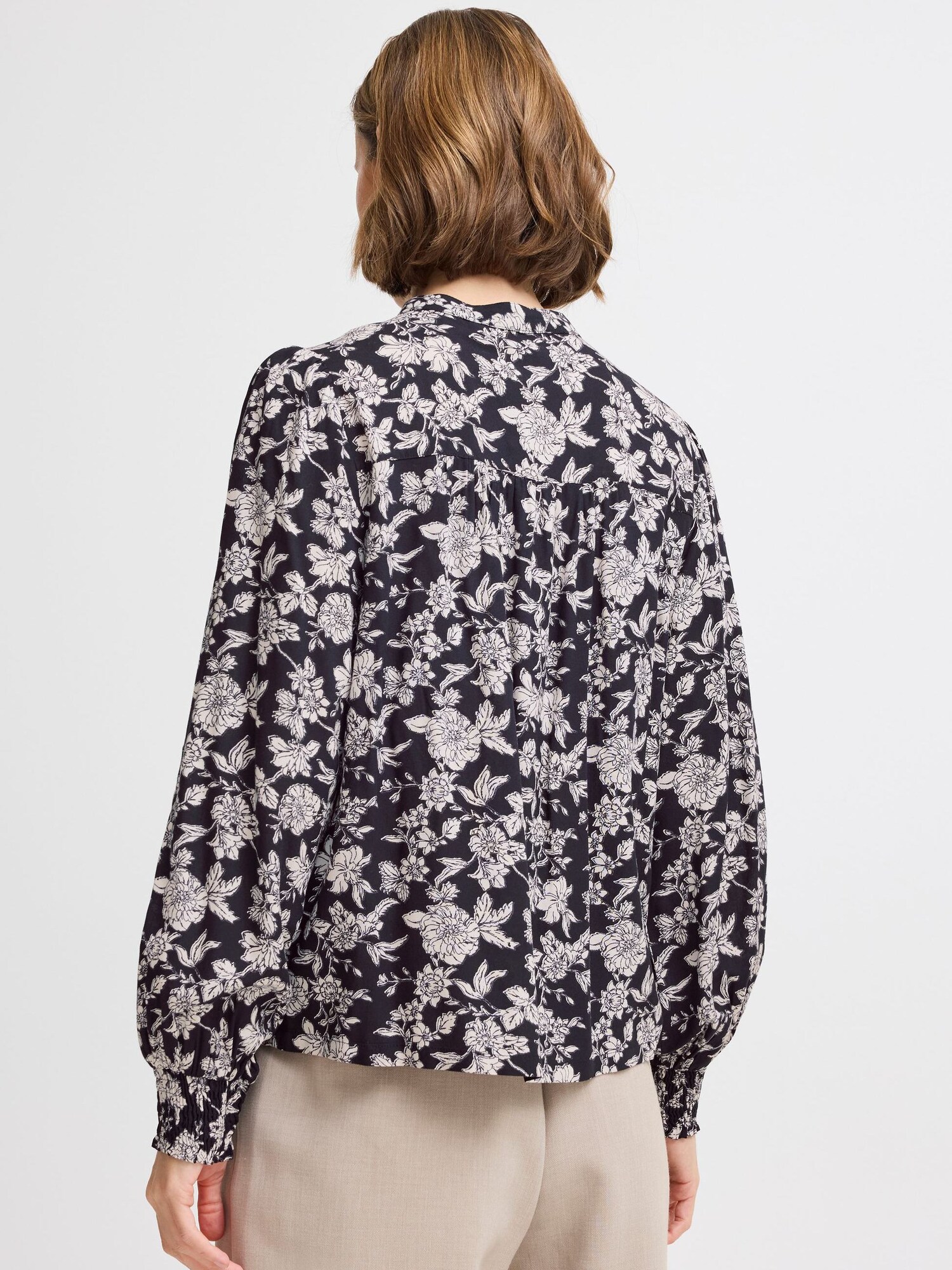 Thumbnail - b.young Langarmbluse BYJOSA AOP SMOCK BLOUSE