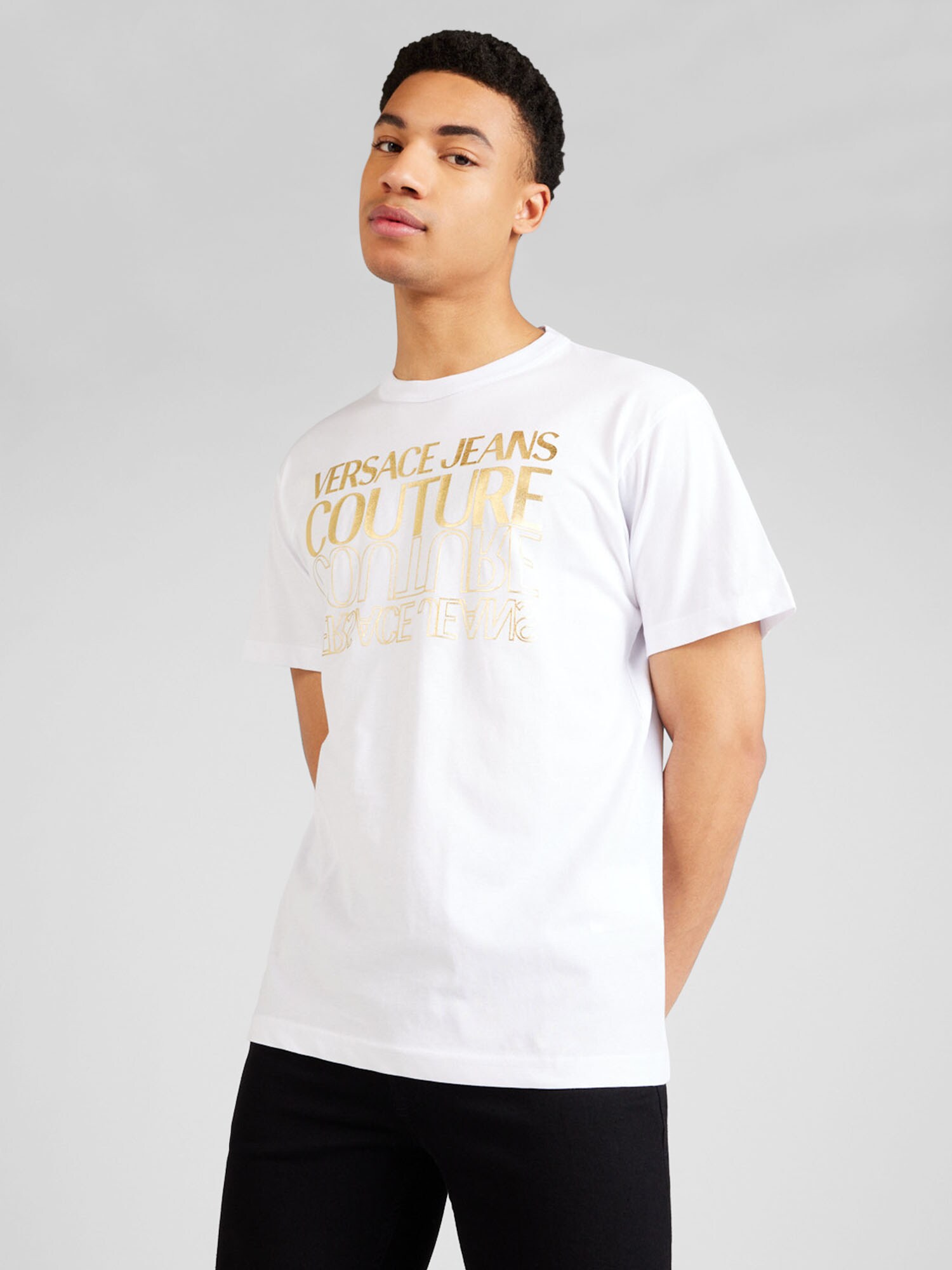 Versace Jeans Couture Póló  arany / fehér termék 2. képe