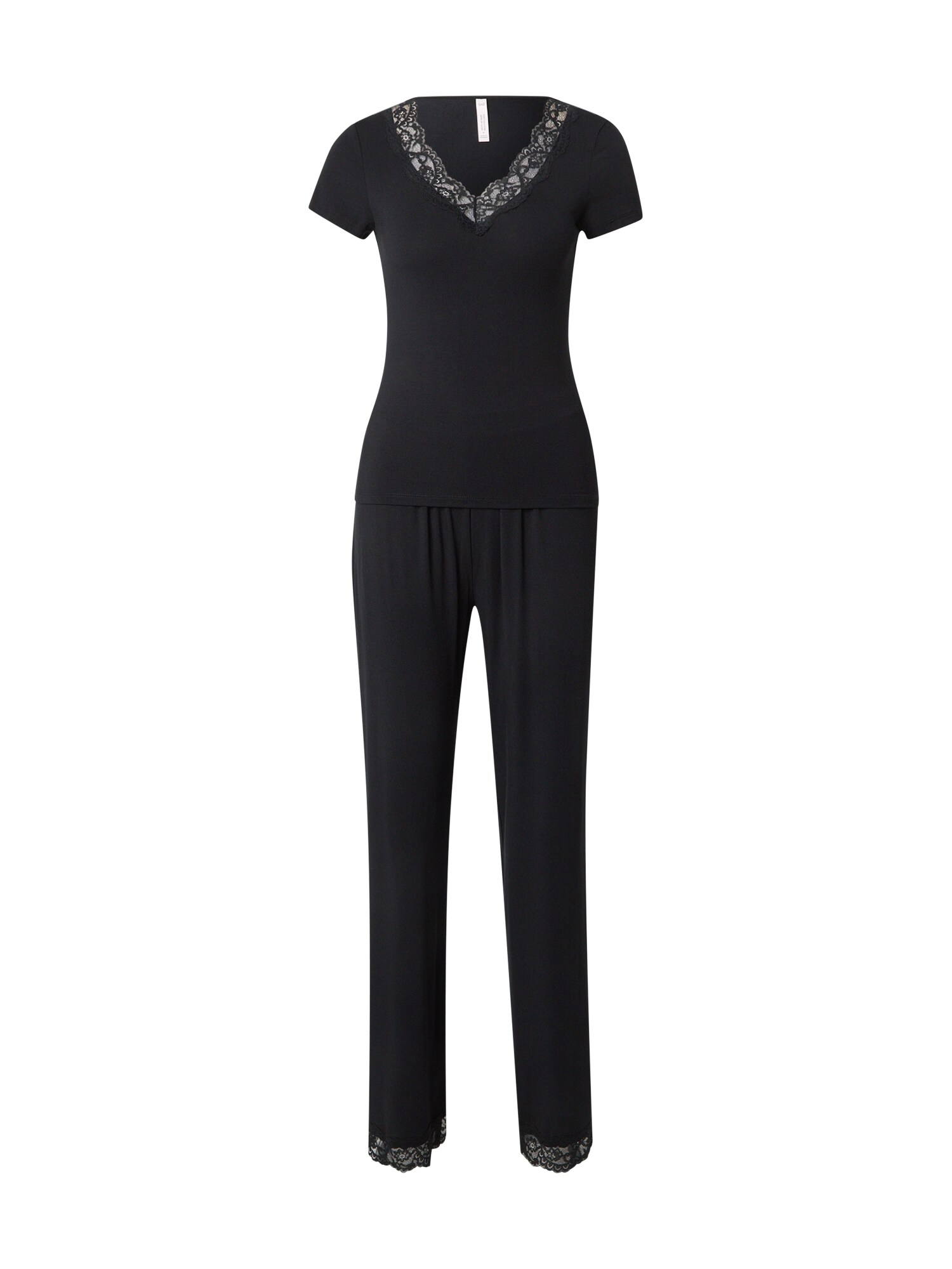 Hunkemöller Pijama 'Nana'  negru