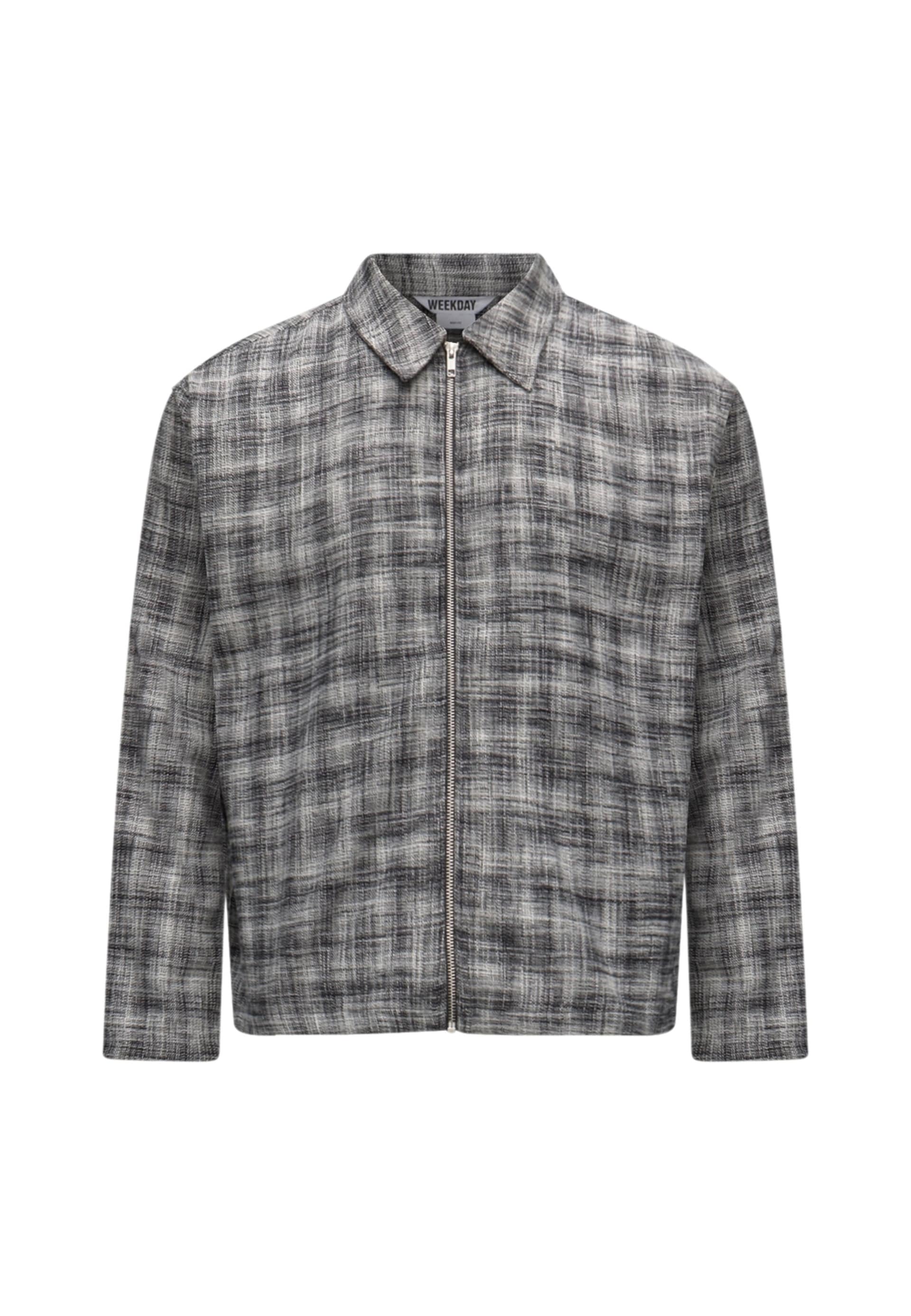 WEEKDAY Adde Zip Slub Shirt skjortor & blusar herr – bild 7
