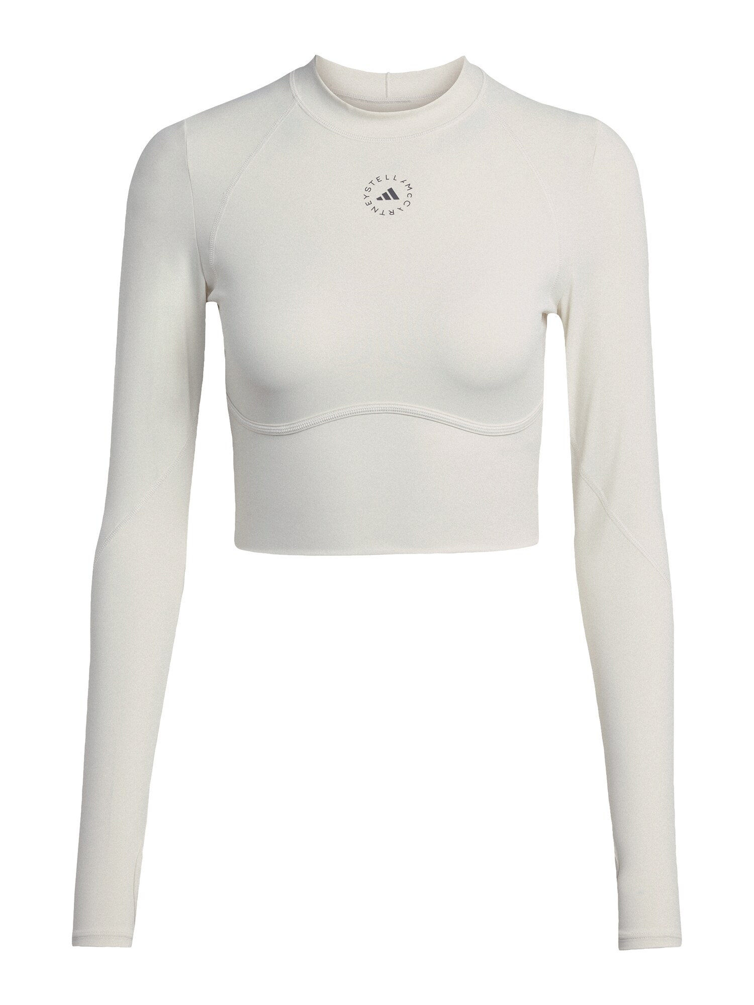 ADIDAS BY STELLA MCCARTNEY Tricou funcțional TruePurpose  gri metalic / alb