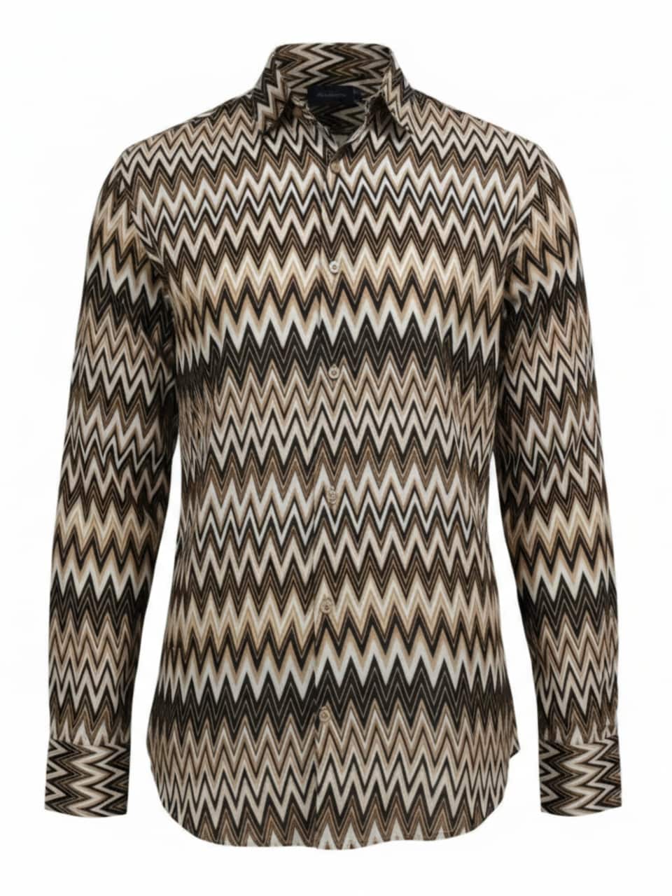 Skjorta 'Men's Viscose multicolor pattern shirt'