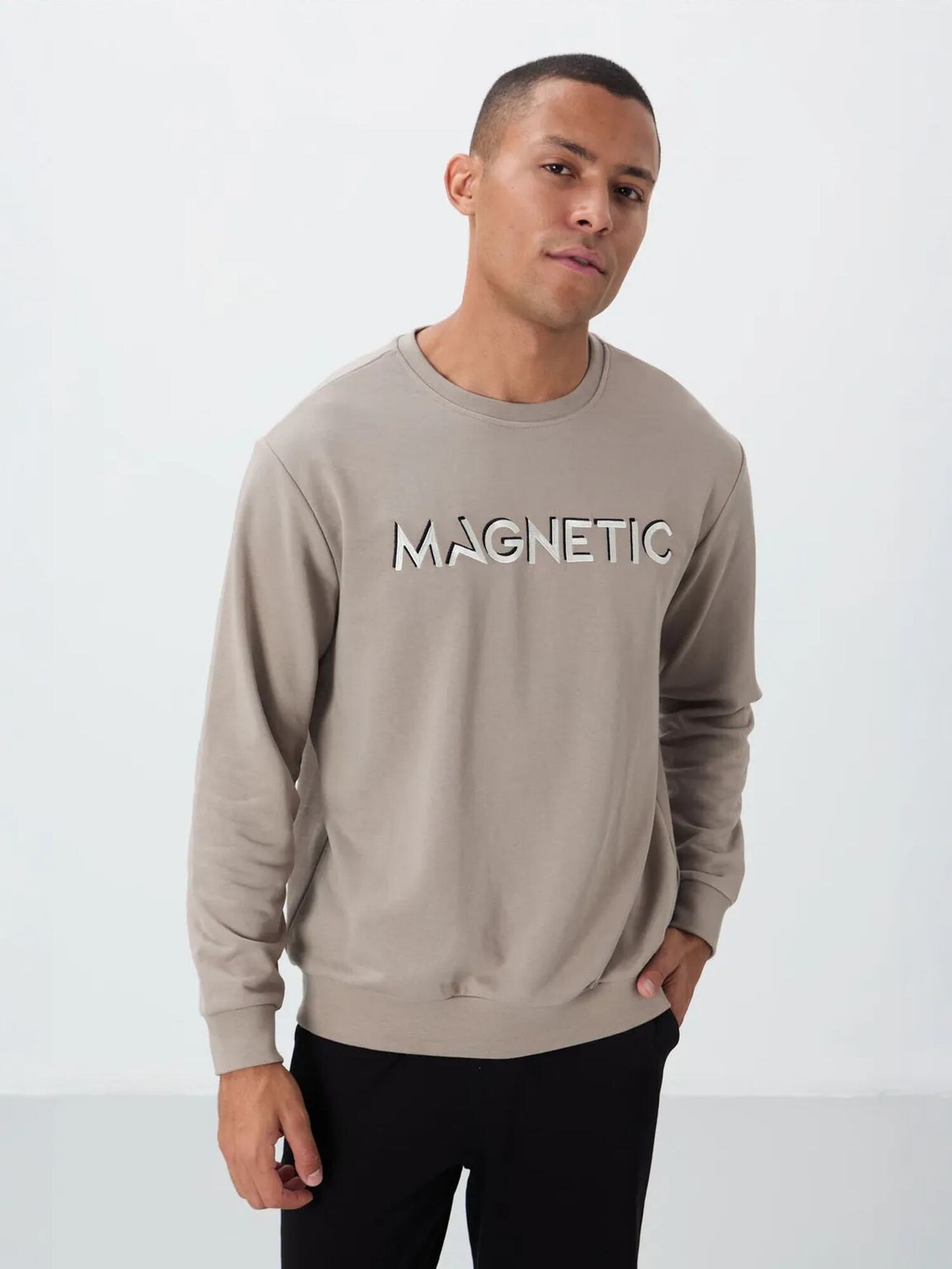 Tommy Life Sweater majica bež