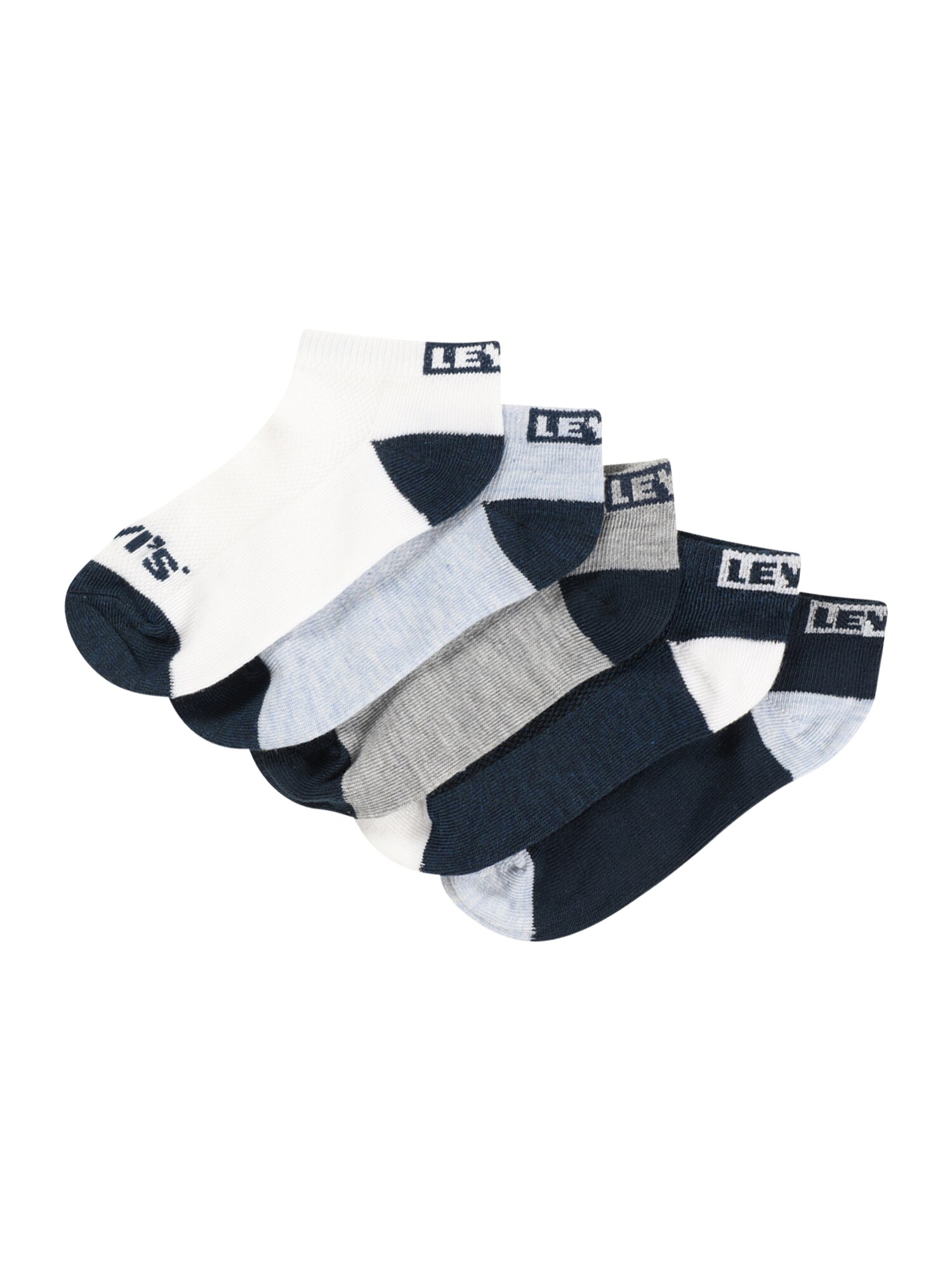 LEVI'S ® Zokni  tengerészkék / kék melír / szürke melír / fehér akciós termékkép 1