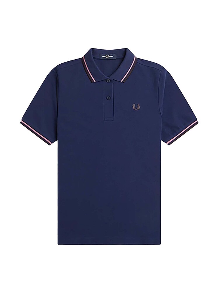 Fred Perry Shirt 'Fred Perry' Damen Größe 36 blau / gold / pink