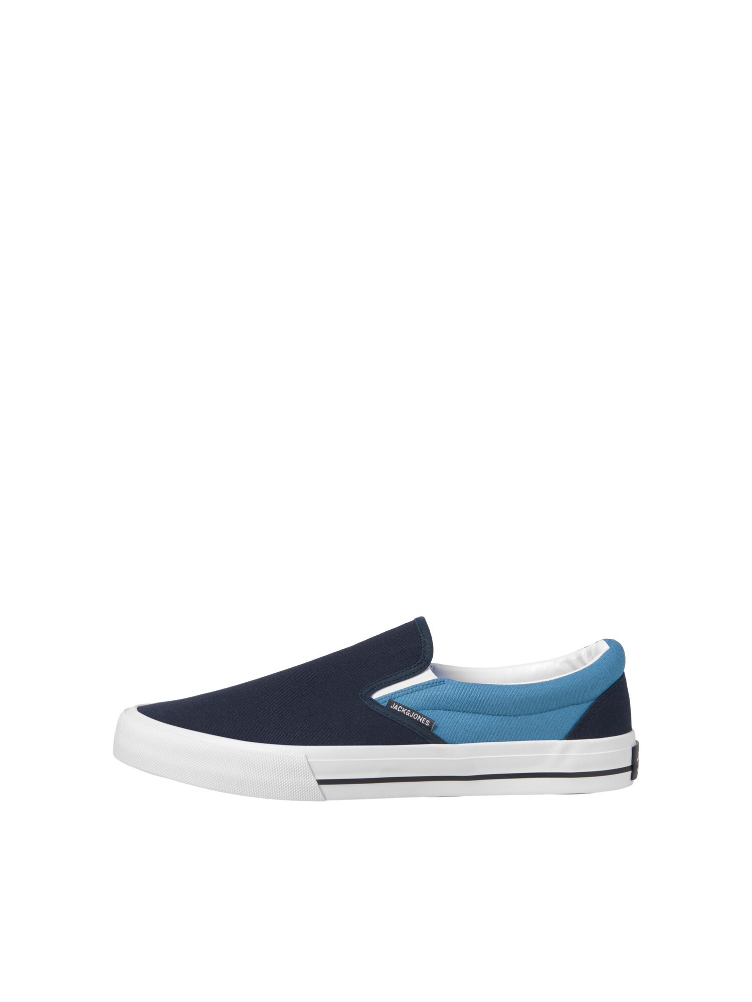 jack & jones JACK & JONES Slip On 'FULLER' navy / hellblau / weiß