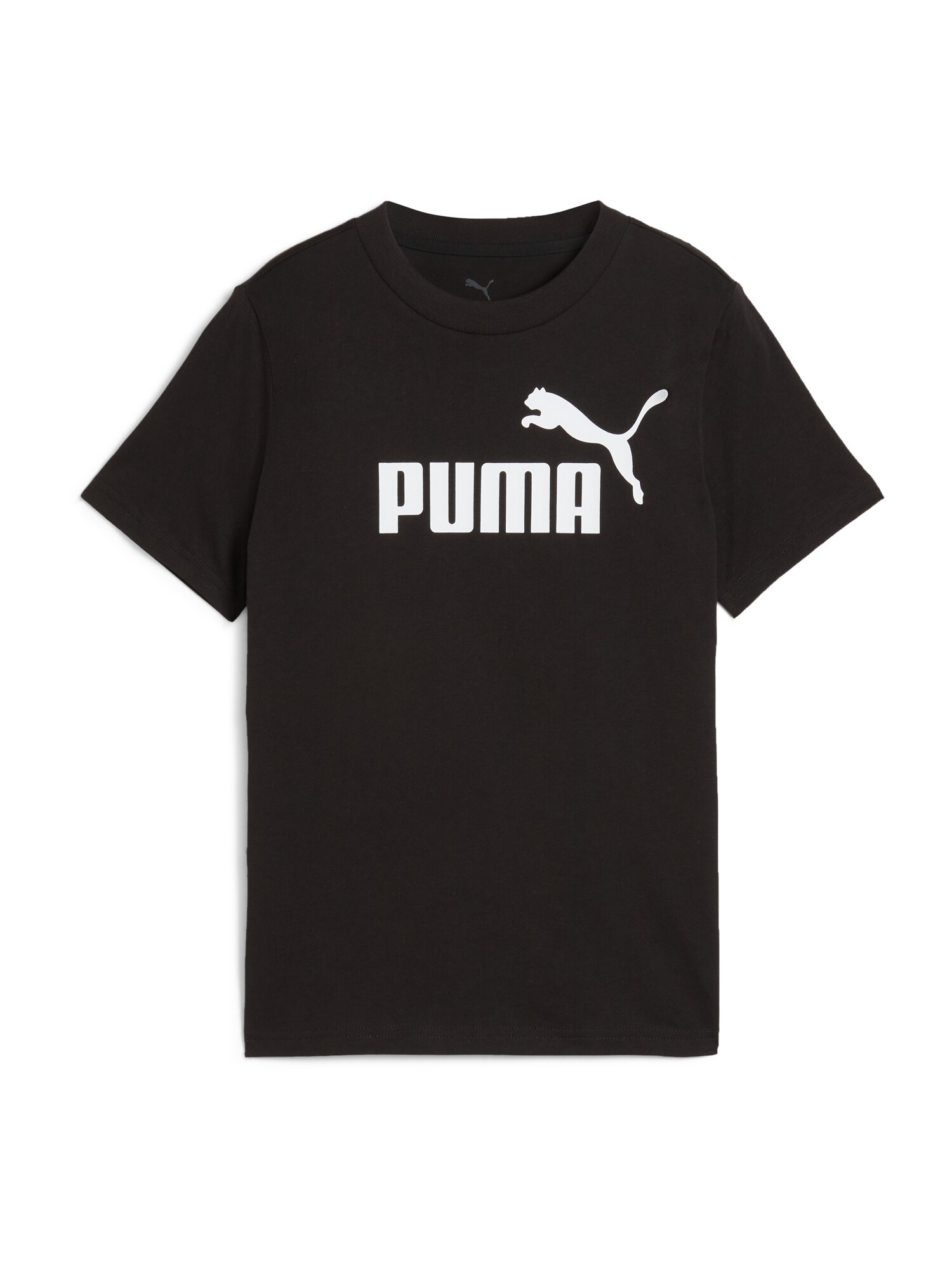 PUMA Tricou ESS No. 1  negru / alb