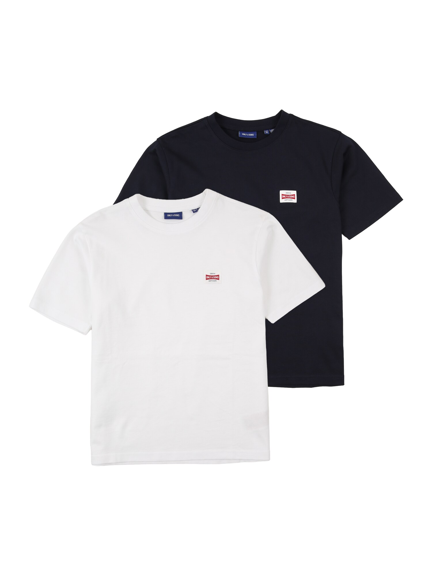 Only & Sons Junior Shirt 'Osjfred' Marine / Wit