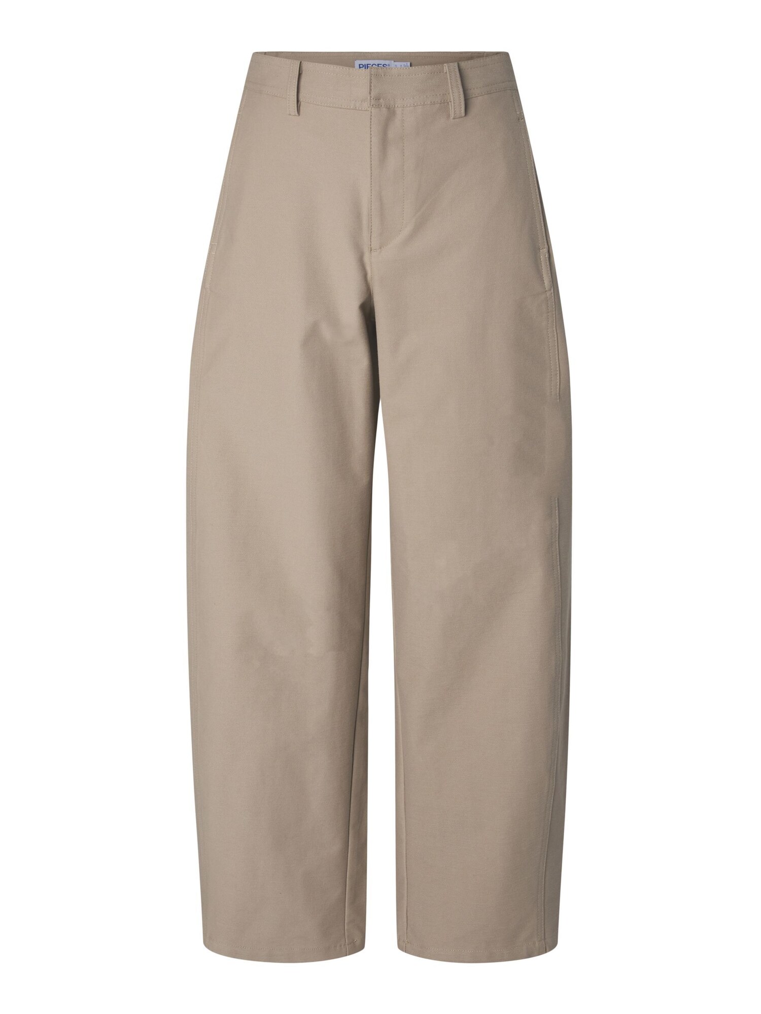Pieces Broek ' Pcrikke' Beige