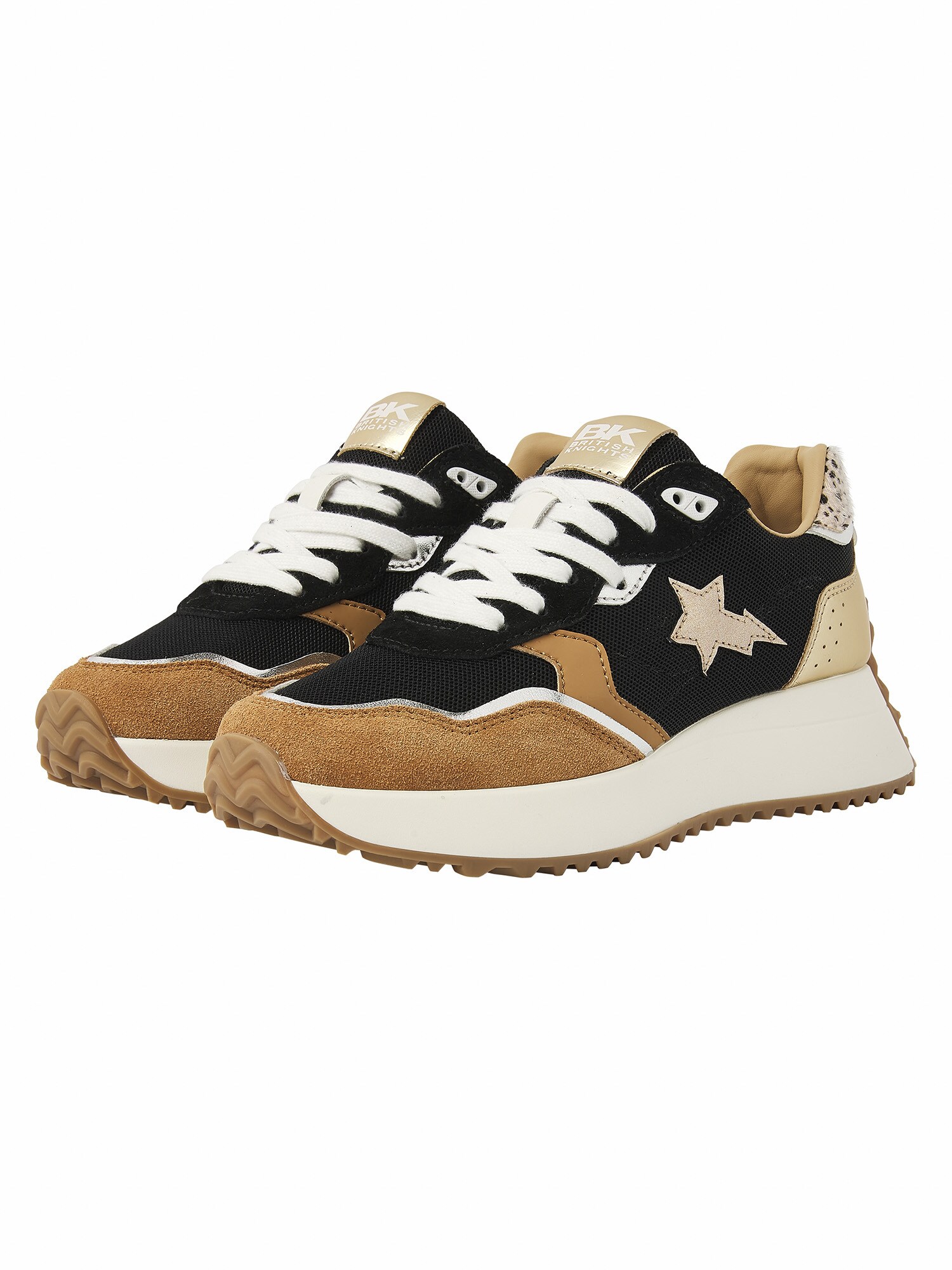 BRITISH KNIGHTS Zapatillas deportivas bajas 'FABLE'  caramelo / negro / blanco – imagen 4