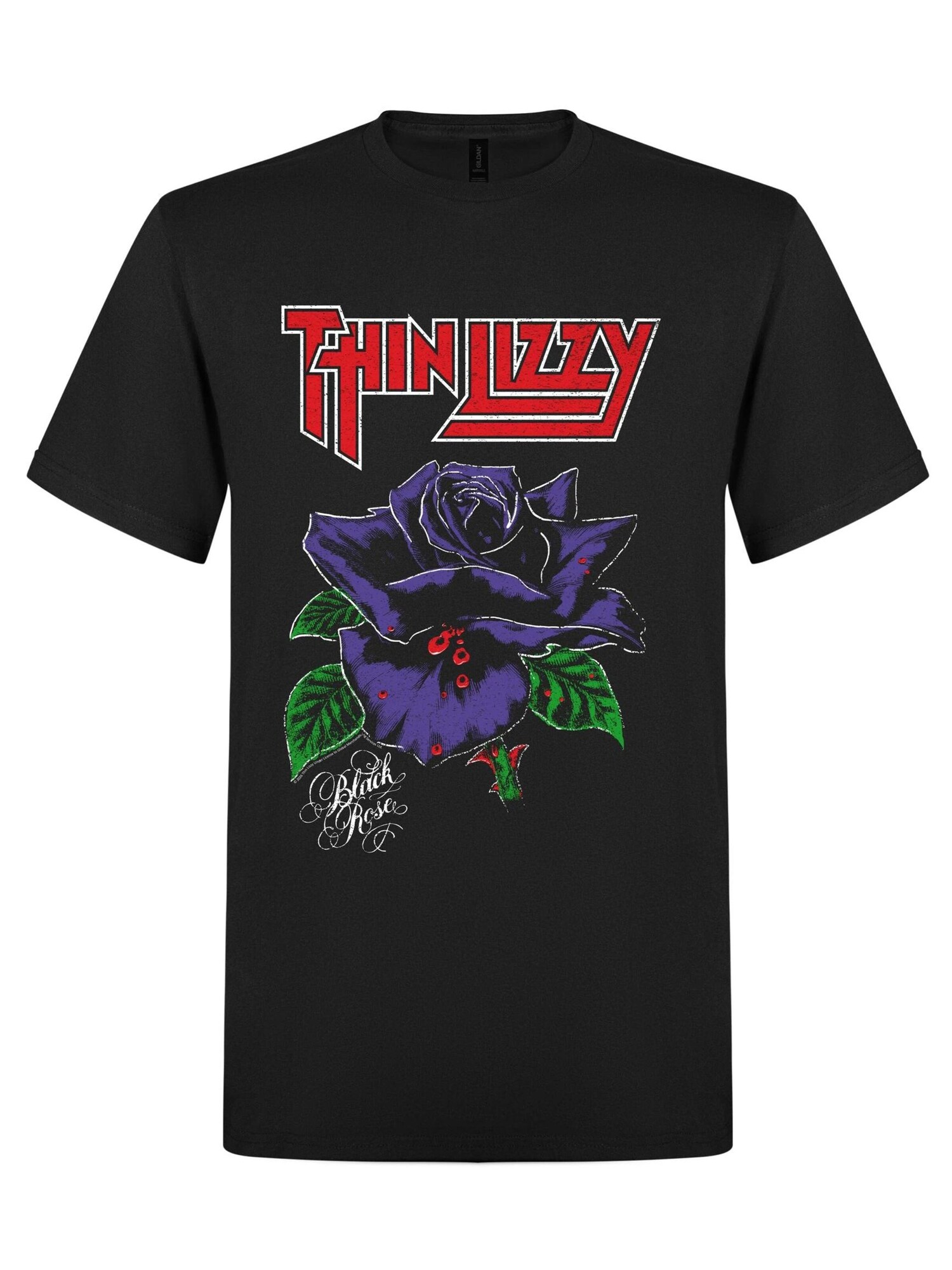 Thin Lizzy Camiseta 'Thin Lizzy Black Rose T-Shirt'  negro – imagen 4
