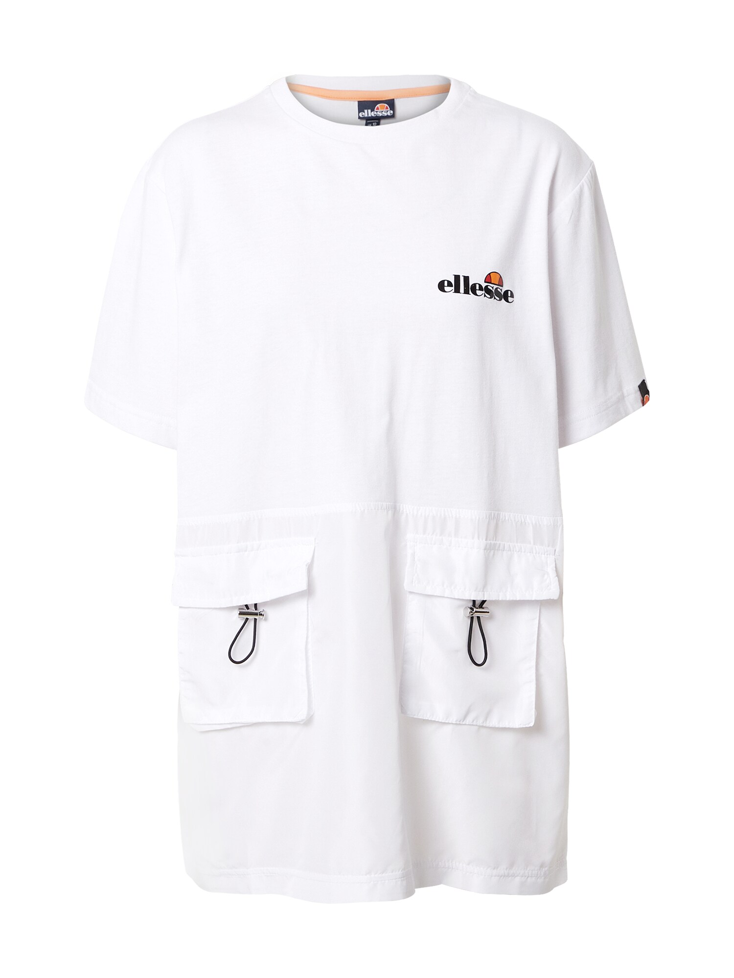 ELLESSE Marškinėliai 'Ardrea'  balta / oranžinė / juoda